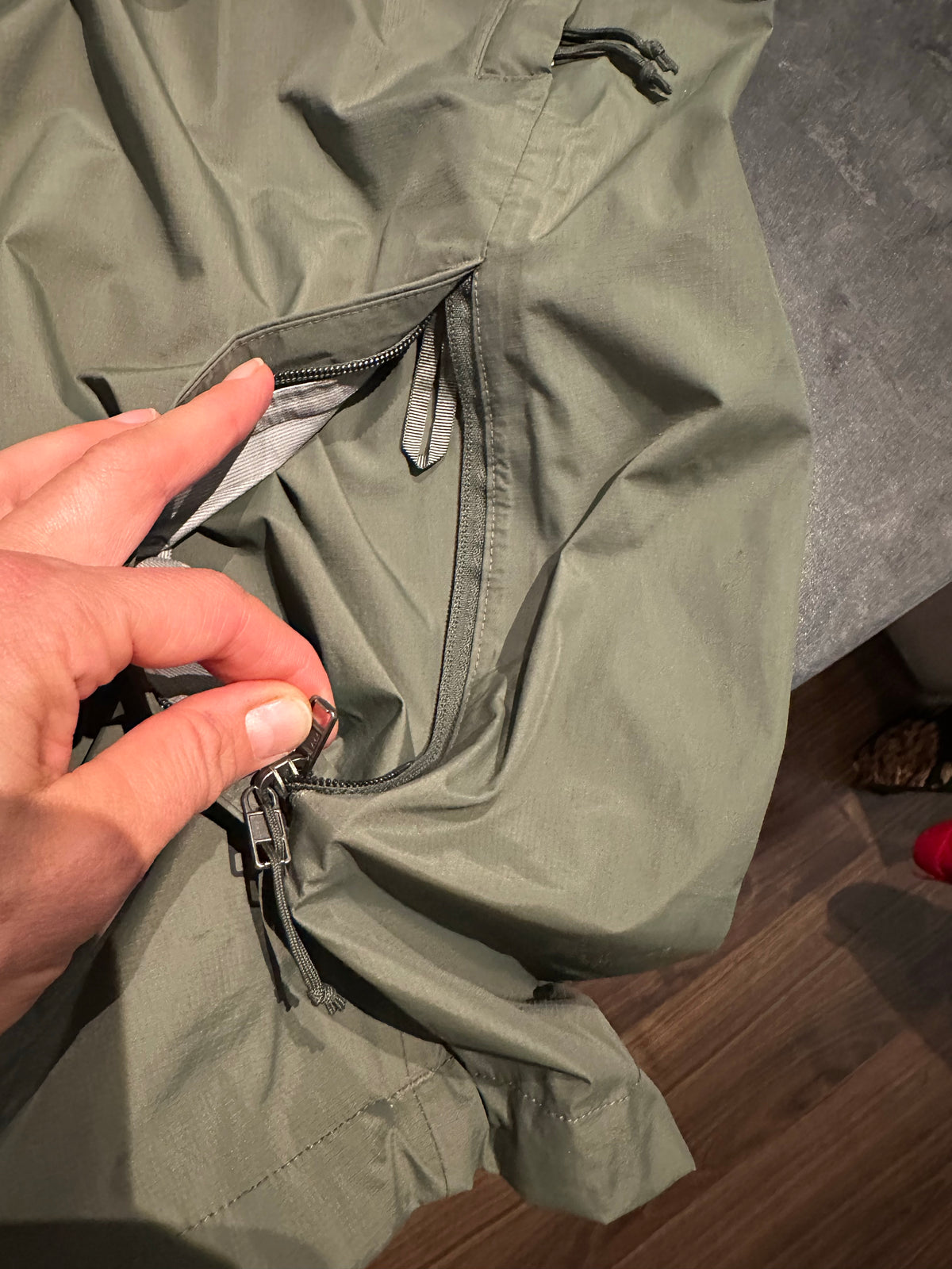 Regen Jacke Patagonia (XL Herren) grün