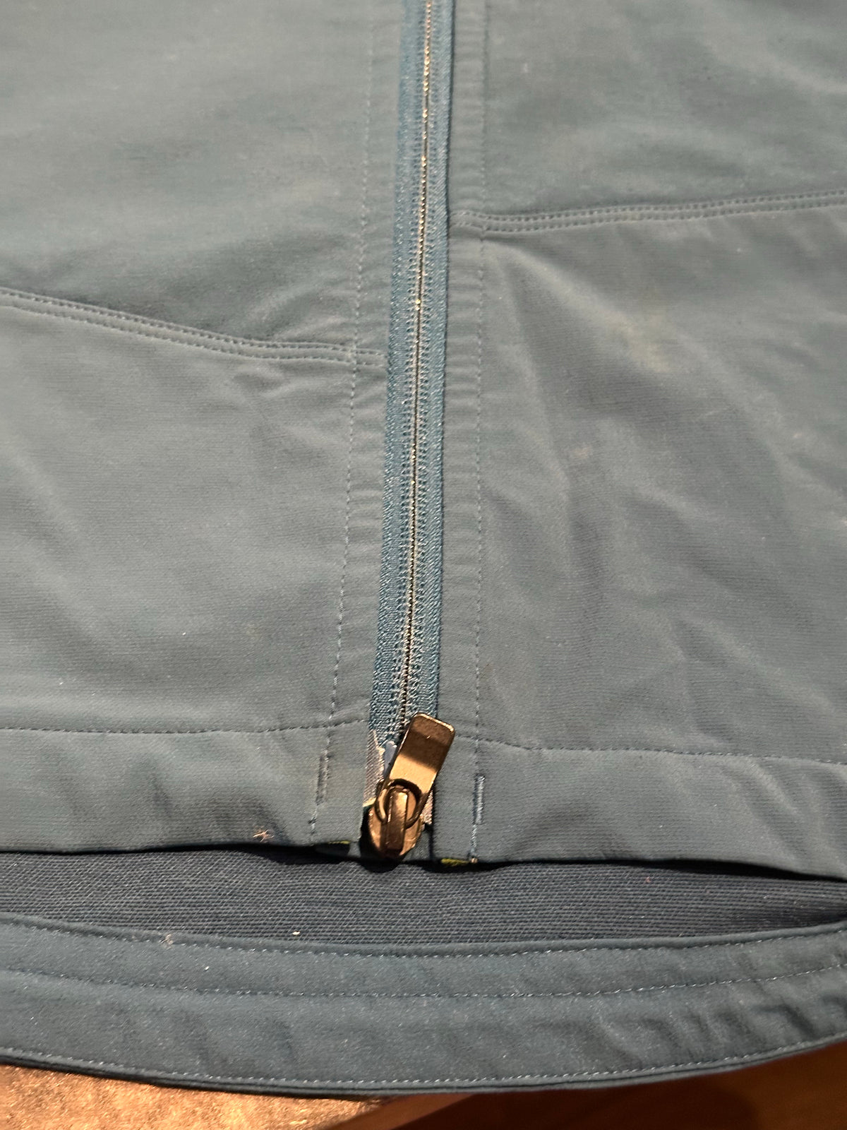 Softshell Jacke Ortovox Merino (M Herren) blau grün