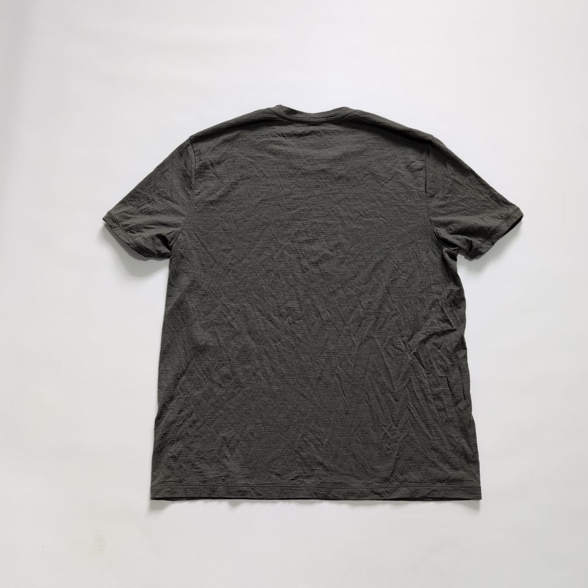 T-Shirt von Icebreaker Merino (L Herren) grau mit Print