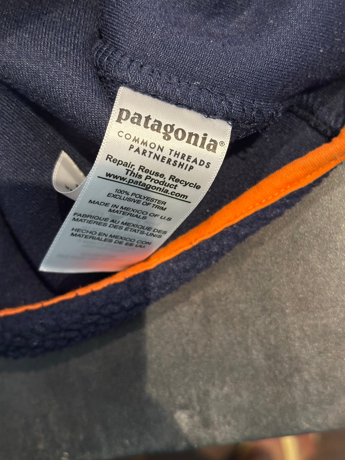 Retro Pile Jacke von Patagonia (S Herren) Teddy dunkelblau