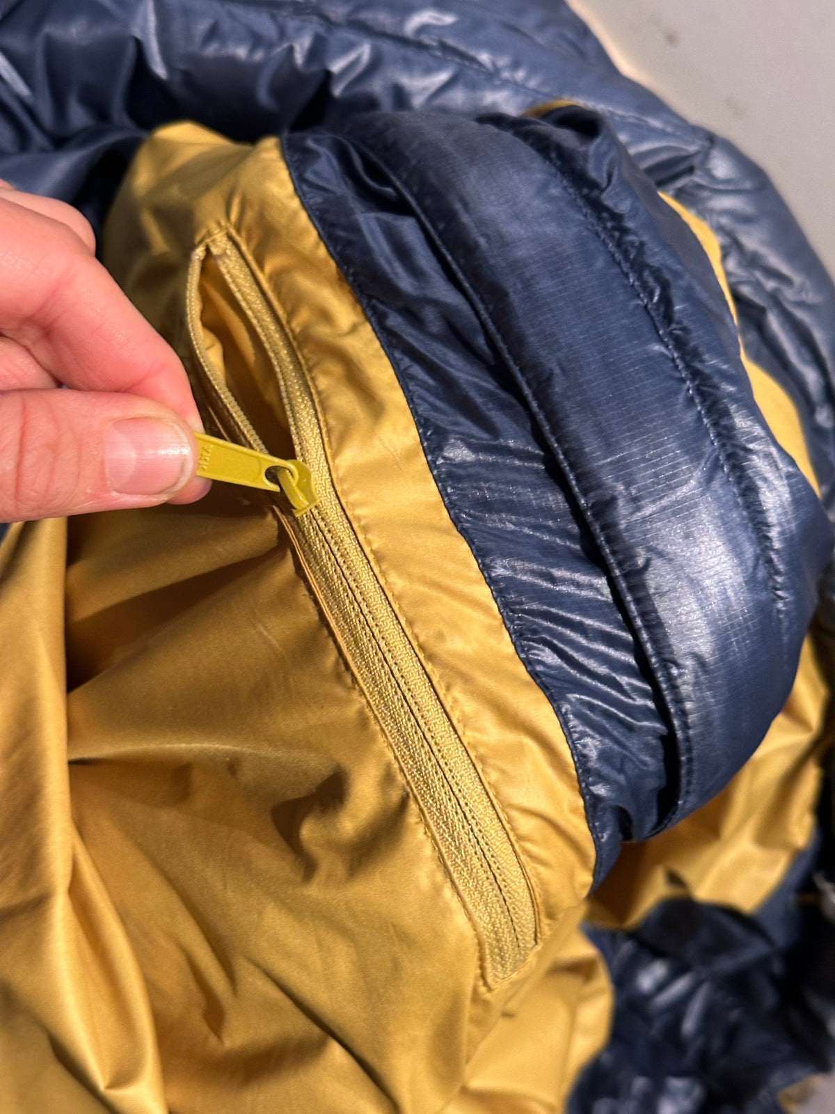 Jacke von Schöffel (L : 50 Herren) Daunen marineblau