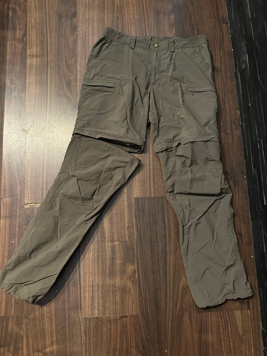 Zip Off Hose von Vaude (Herren L) 2in1 Trekkinghose khaki