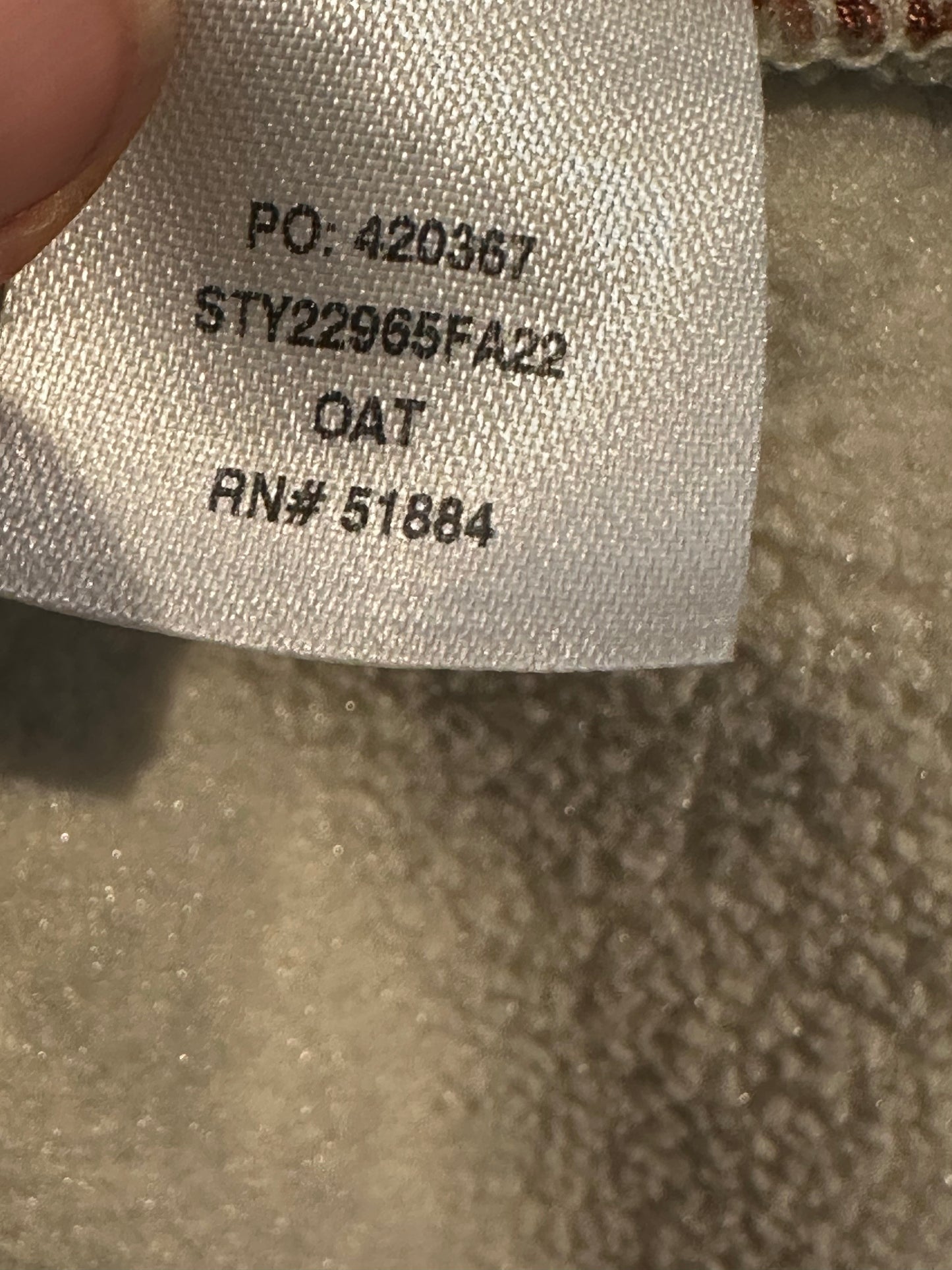 Fleece Pullover von Patagonia Synchilla (M Damen) creme