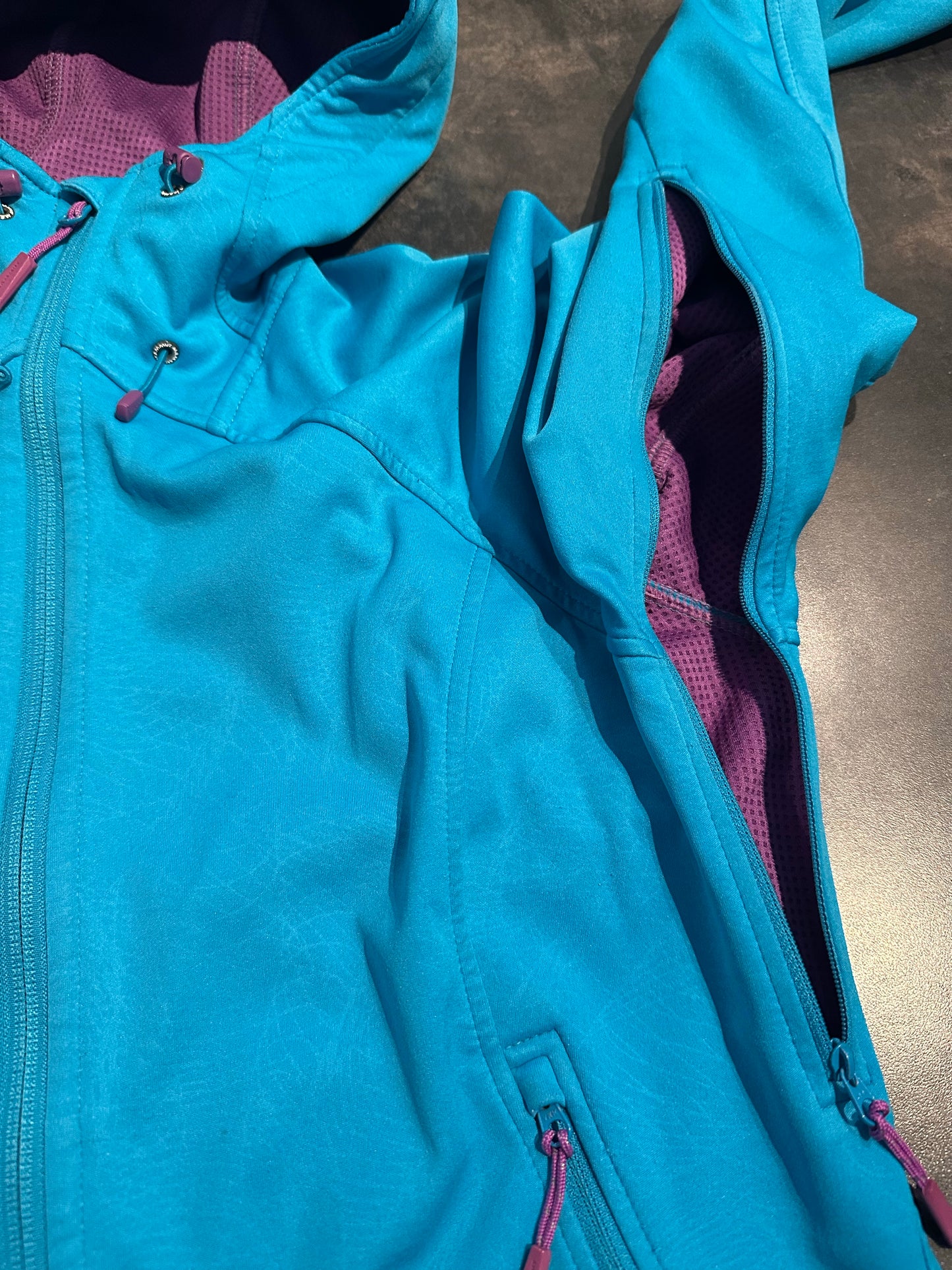 Jacke Mammut (M Damen) Windstopper Softech blau