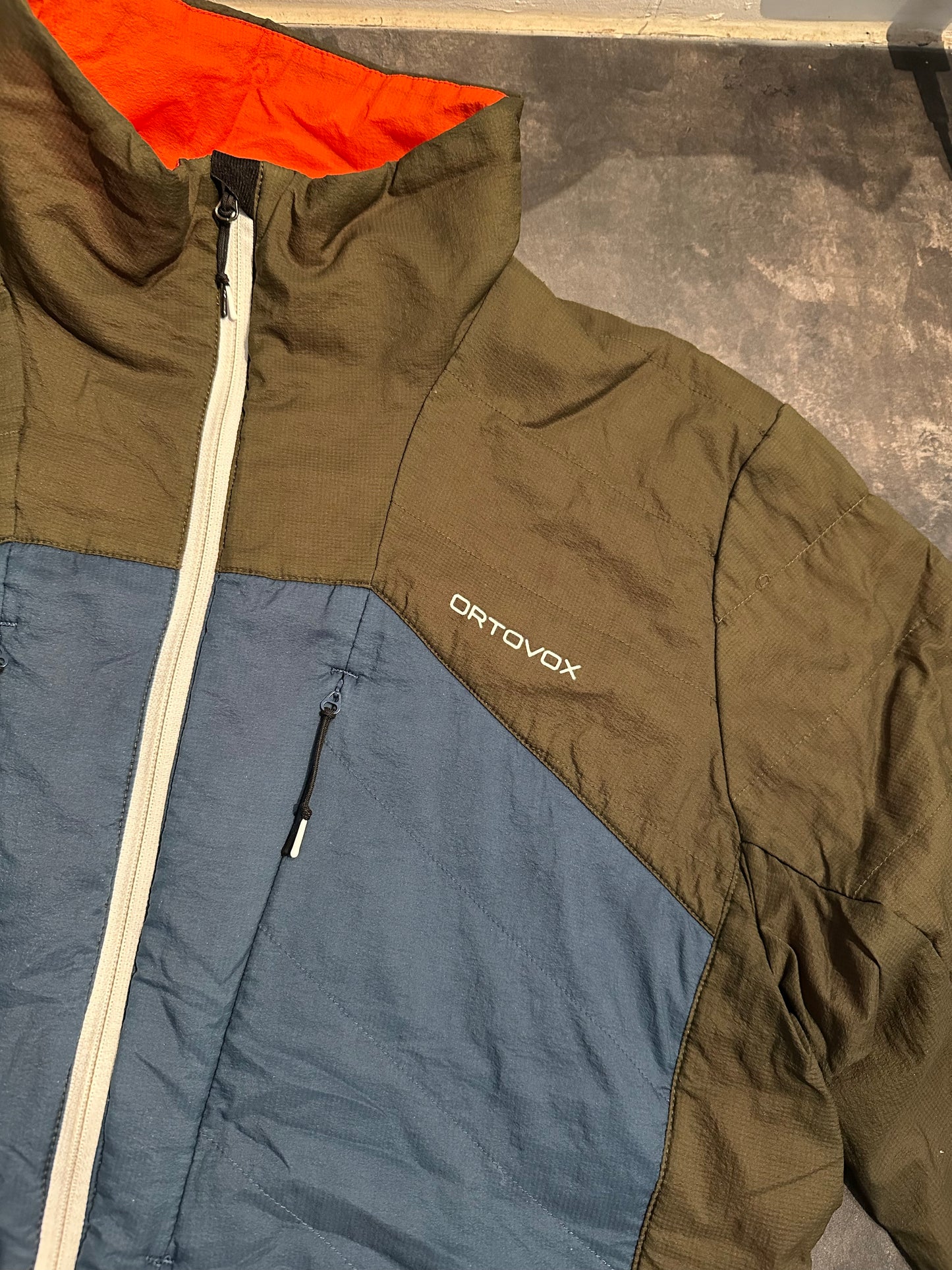 Jacke Ortovox Merino (L Herren) khaki
