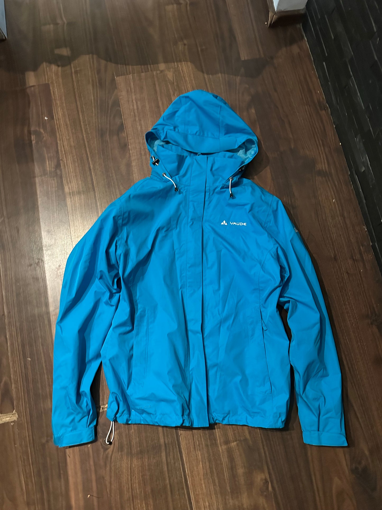 Regen Jacke von Vaude (M-L Damen ) 3-lagig blau