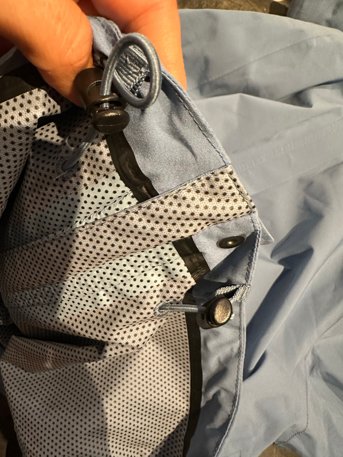 Hardshell Jacke Fjällräven (L Damen) hellblau