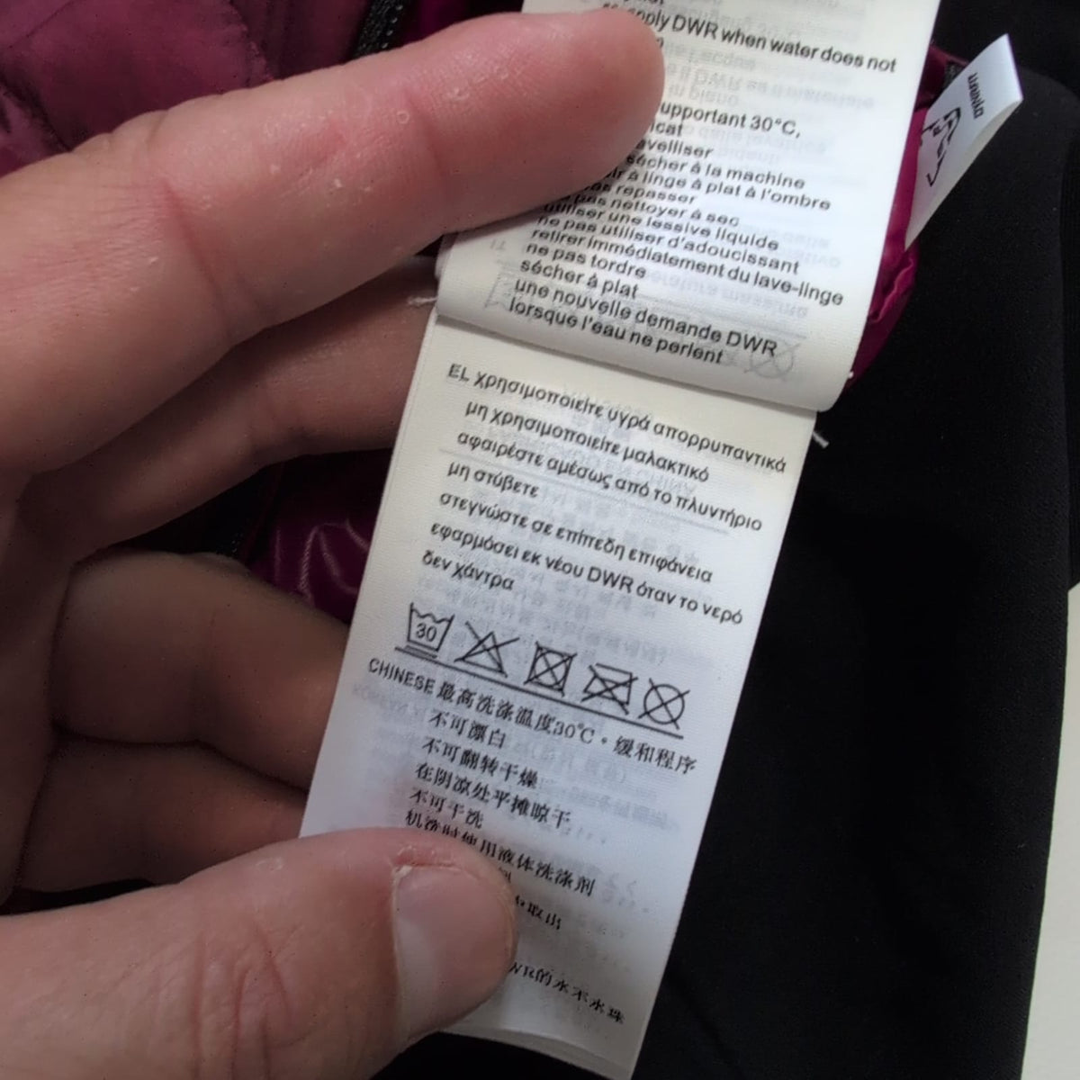 Hybrid Jacke Dynafit (Damen XS) Kapuze schwarz pink