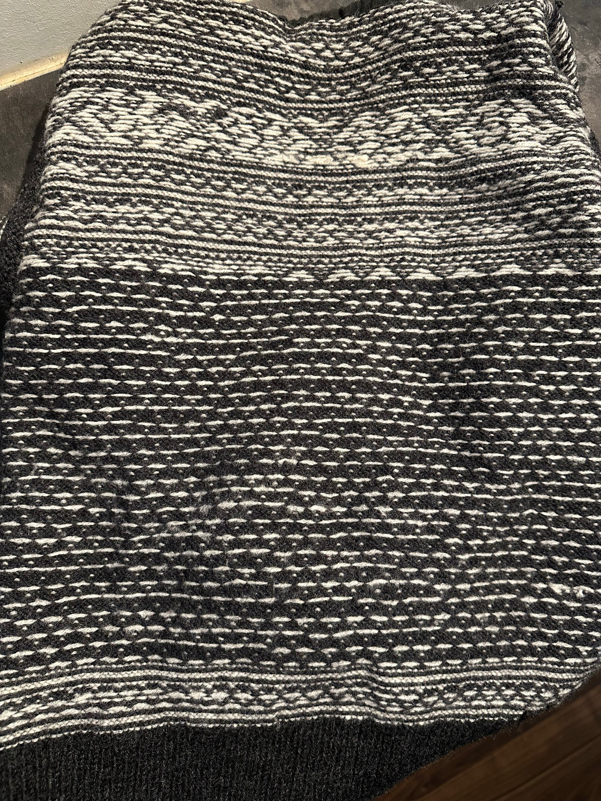 Strick Pullover Dale of Norway (S Herren) 100% Wolle schwarz