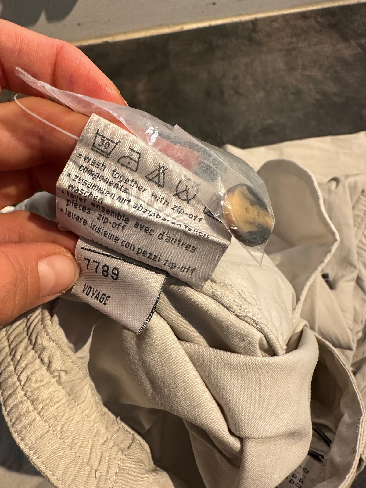 Zip Off Hose von Salewa ( L Damen ) beige