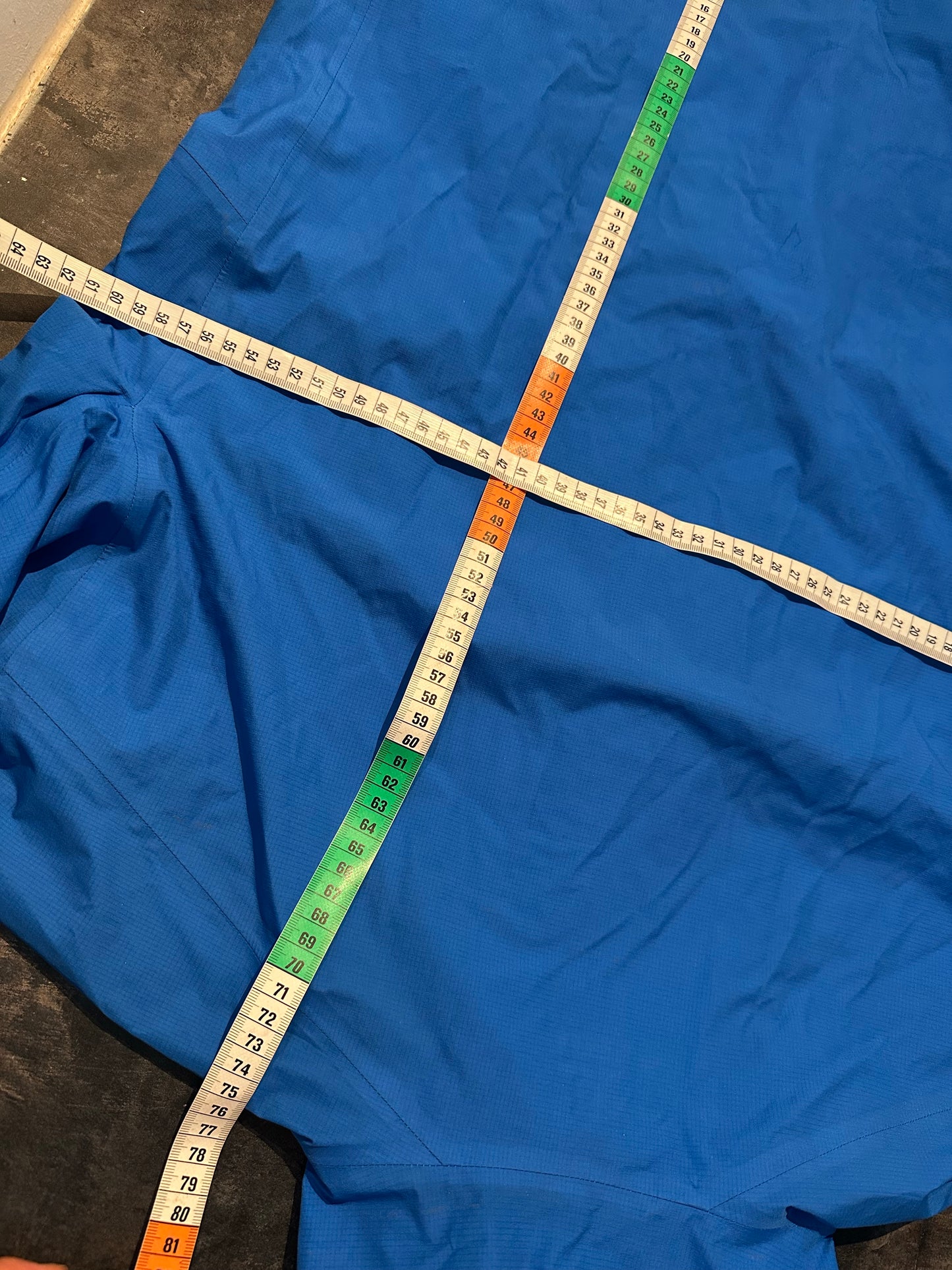 Regen Jacke von Salomon (L Herren) blau
