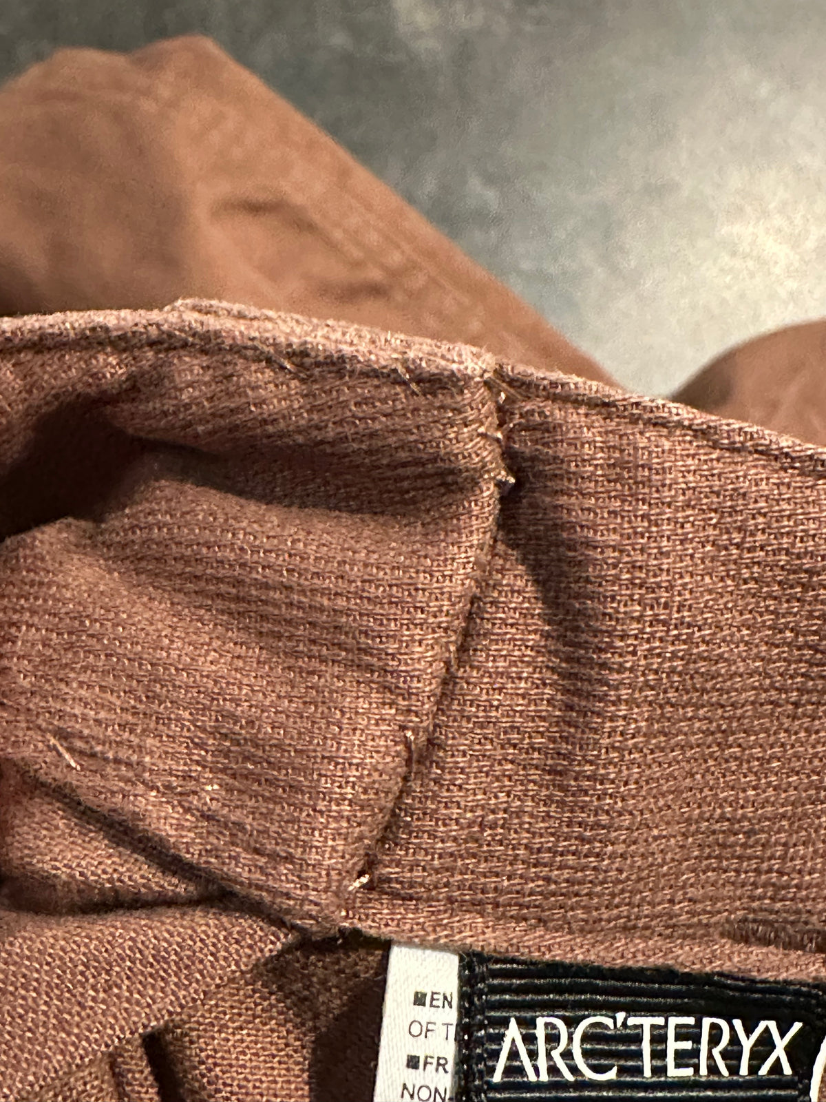 Kletter Hose Arcteryx (Damen S) Pants braun