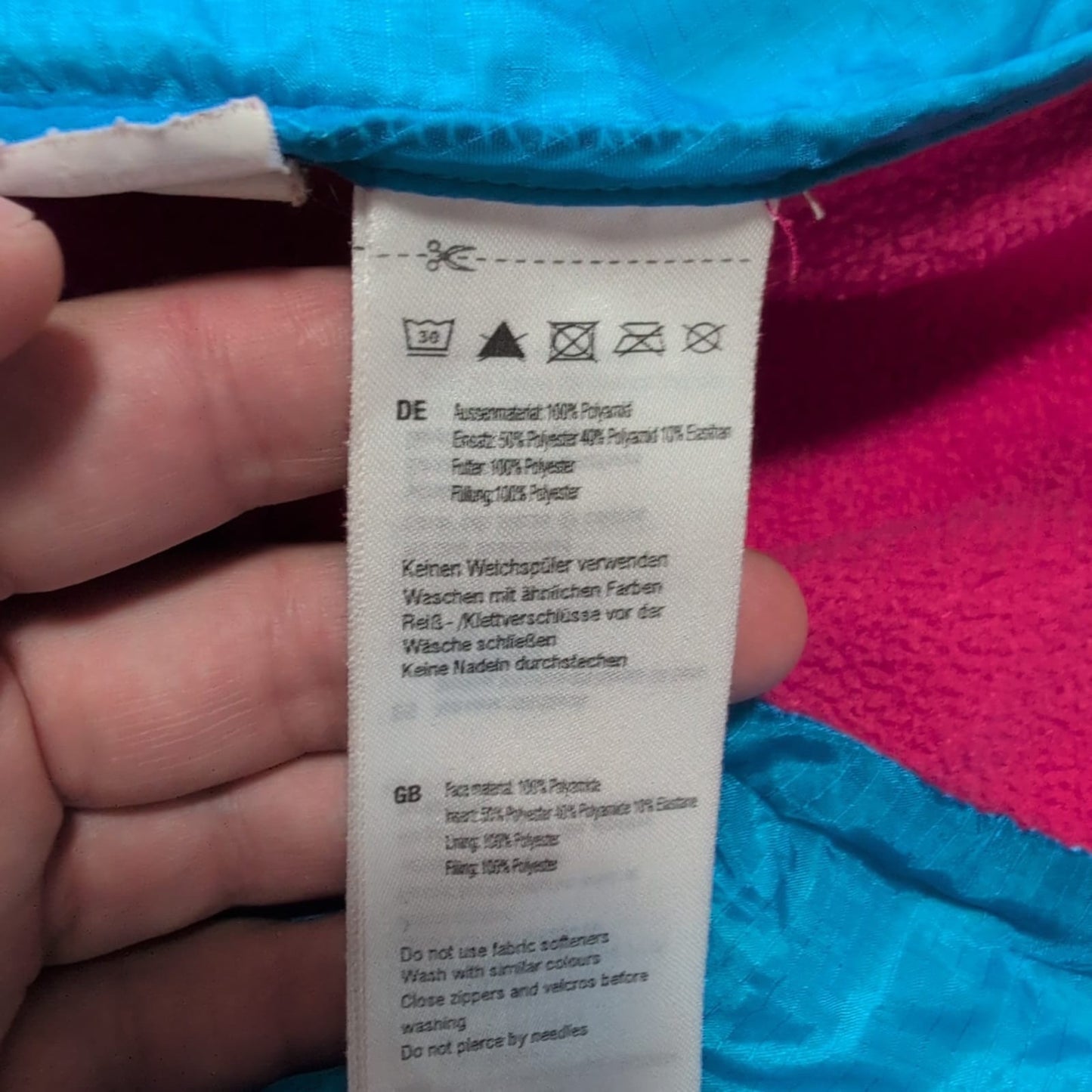 Isolations- Jacke Mammut EIGER EXTREME (L Damen) Polartec gefüttert pink