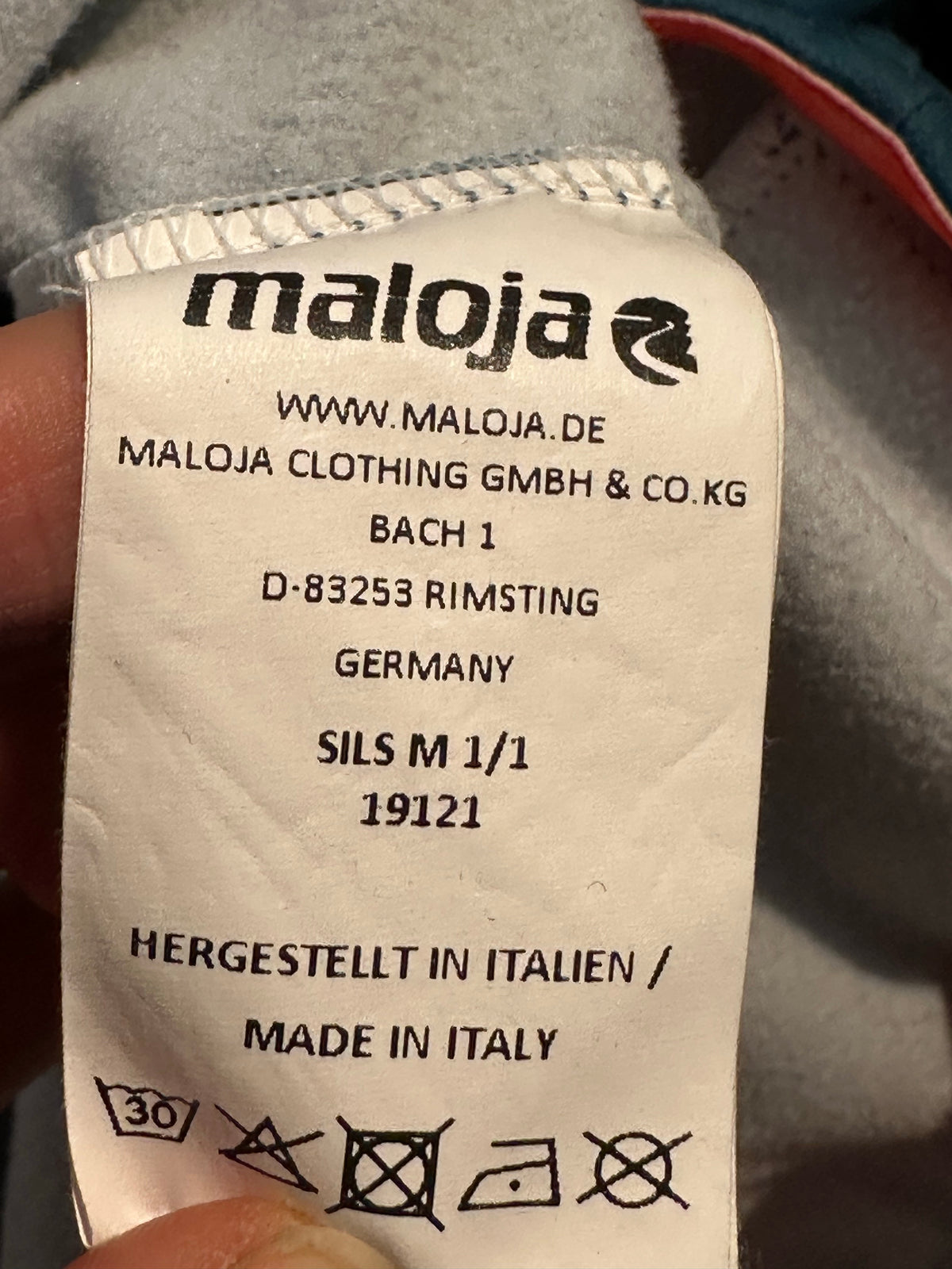 Rad- Jacke von Maloja (Damen S) Rad Trikot bunt
