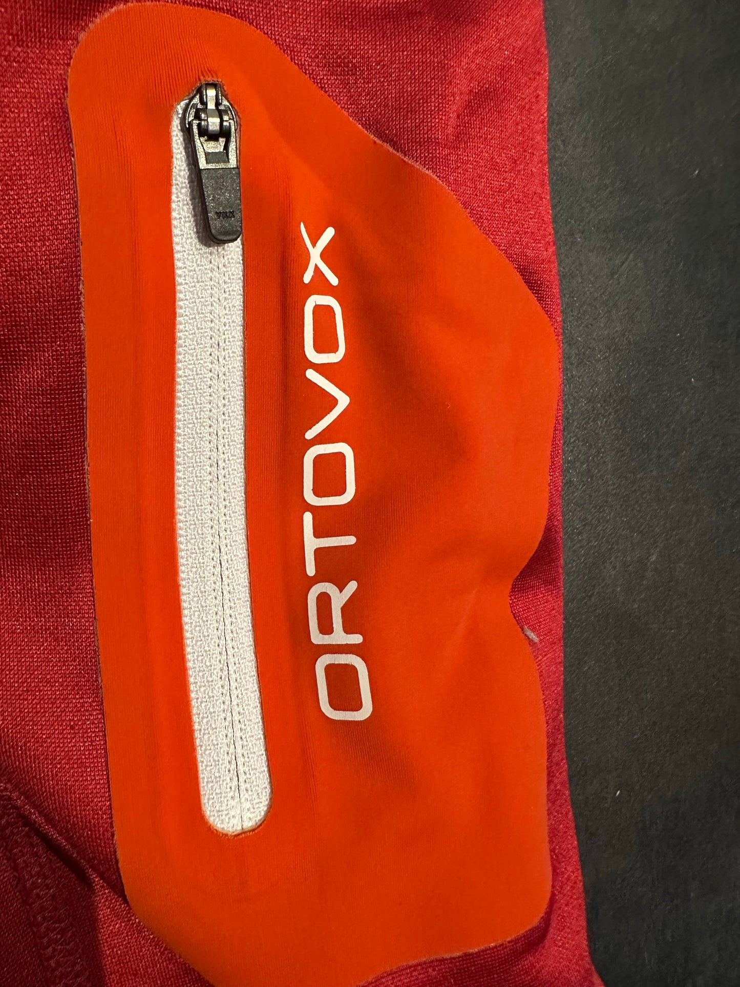 Ortovox Merino Zip Jacke (S Damen) Kapuzenjacke rot