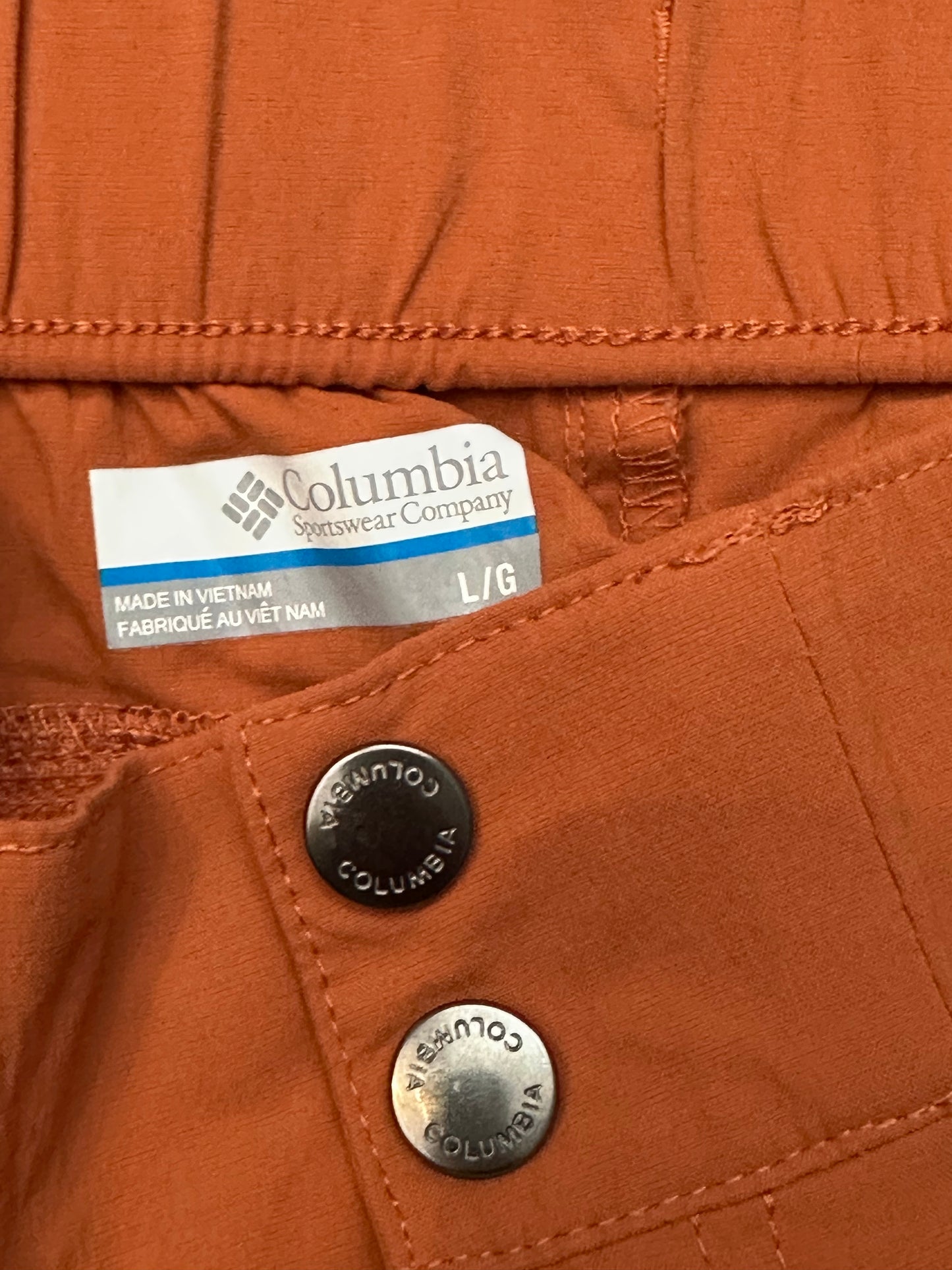 Zip Off Hose Columbia (L Damen) 2in1 strech Terrakotta