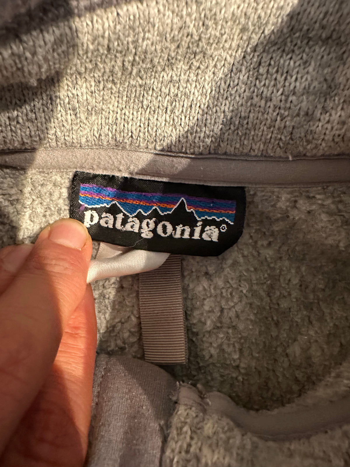 Patagonia Fleece Jacke (M Damen) Better Sweater grau