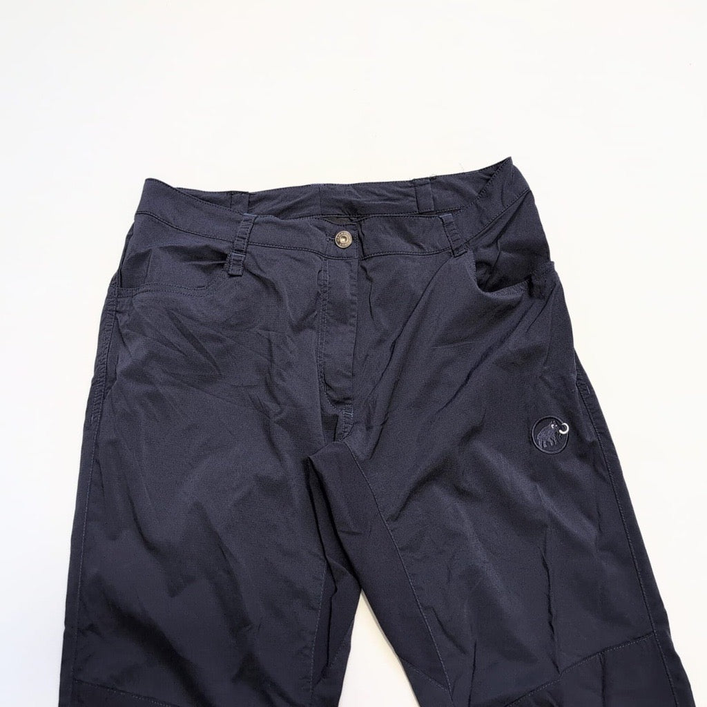Trekking Hose Mammut (L Damen) leichtes Stretch Softshell dunkelblau