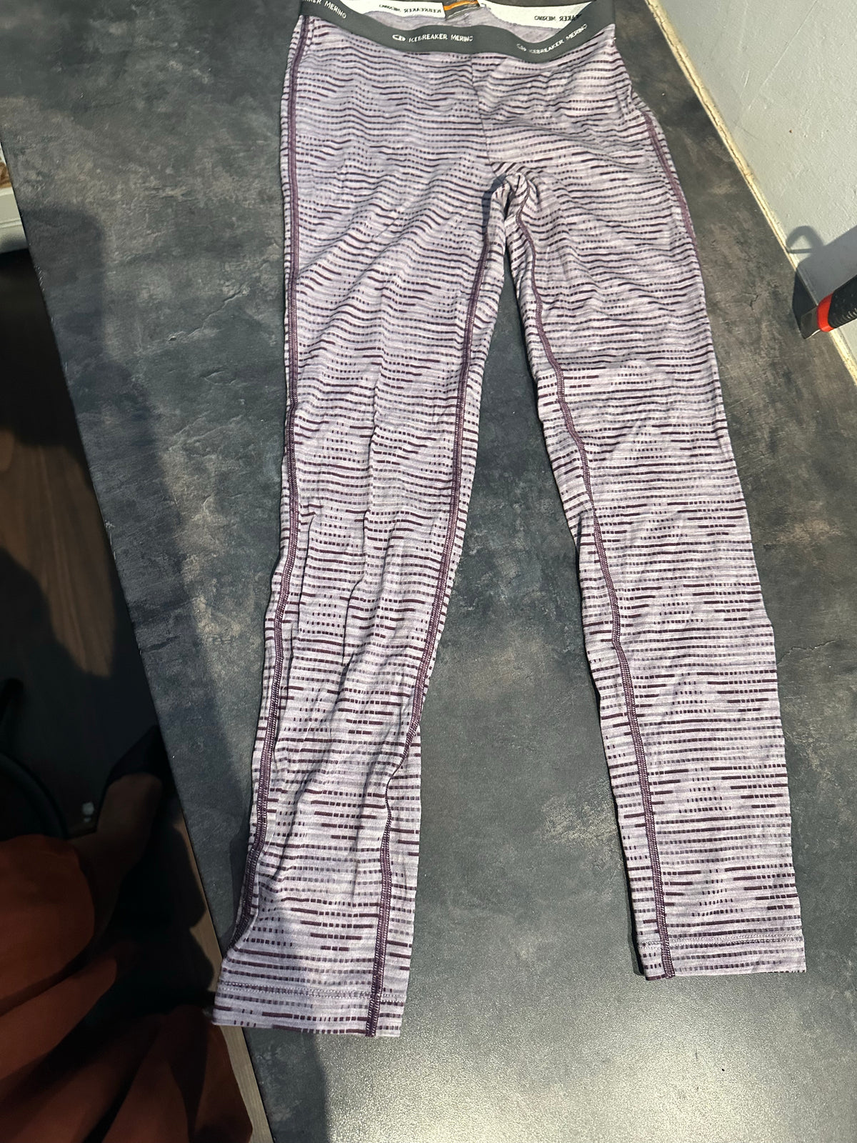 Icebreaker Leggings (XXS Damen) lila