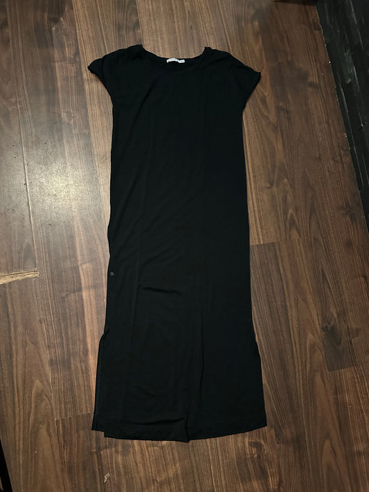 Langes Merino Kleid von We Norwegians (XS Damen) schwarz