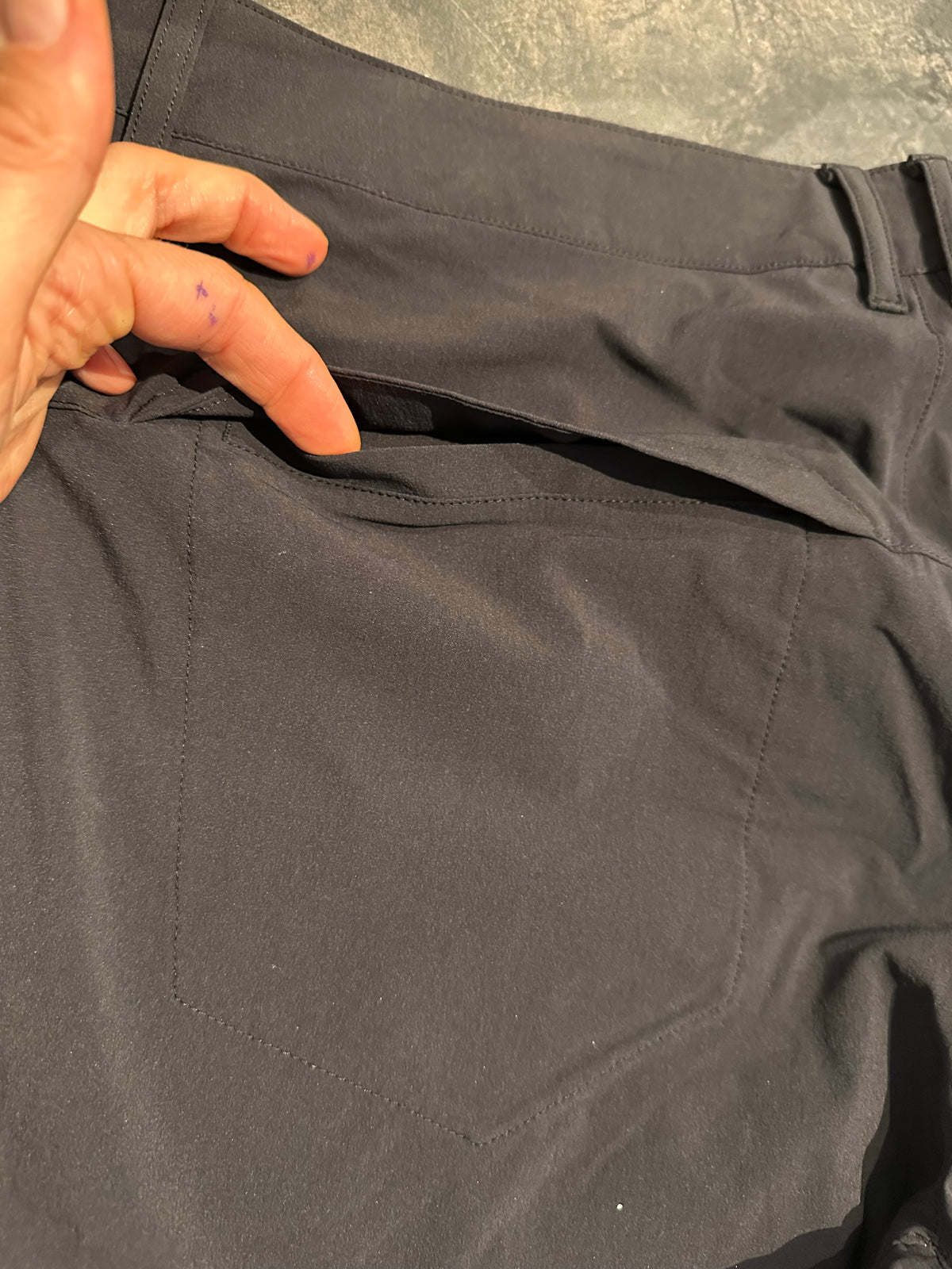 Hose Black Diamond (XL Damen) Stretch schwarz