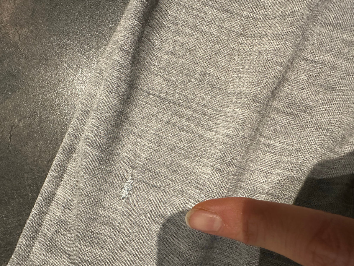 Ortovox 100% Merino Longsleeve (L Herren) grau