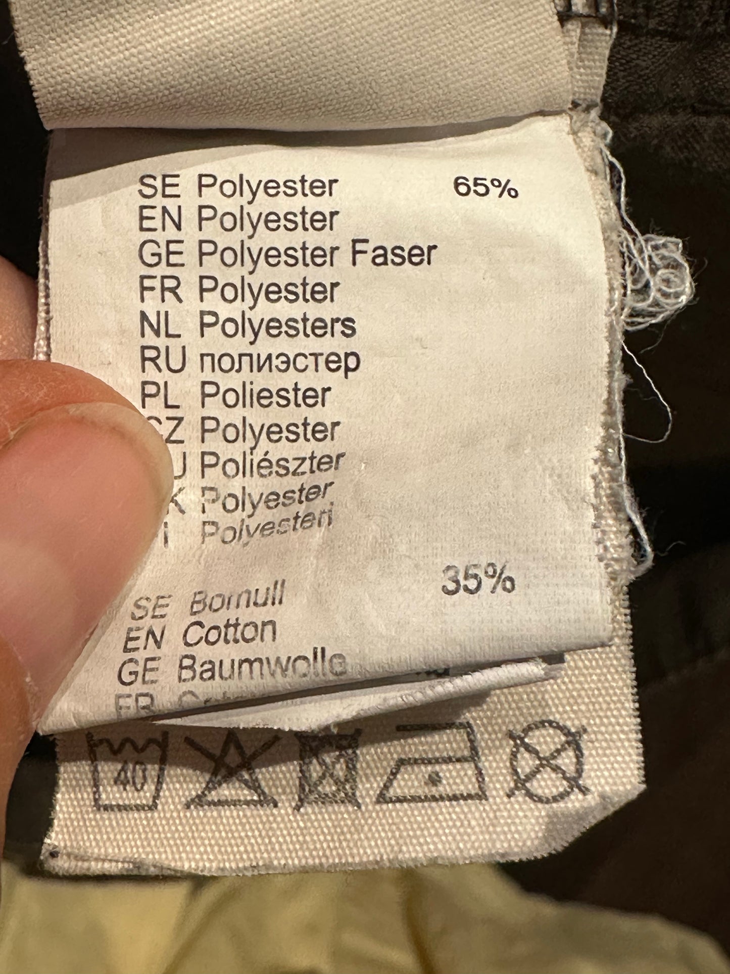 Fjällräven Barents Hose (S Damen) braun schwarz