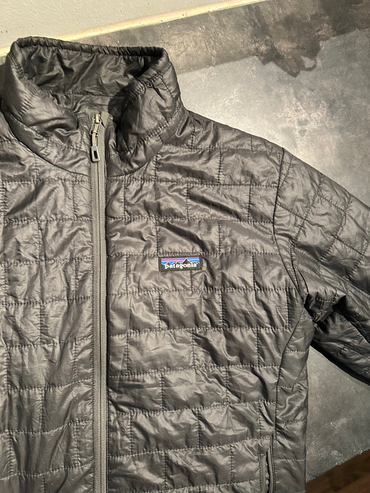 Patagonia Nano Puff Jacke (M Herren) schwarz