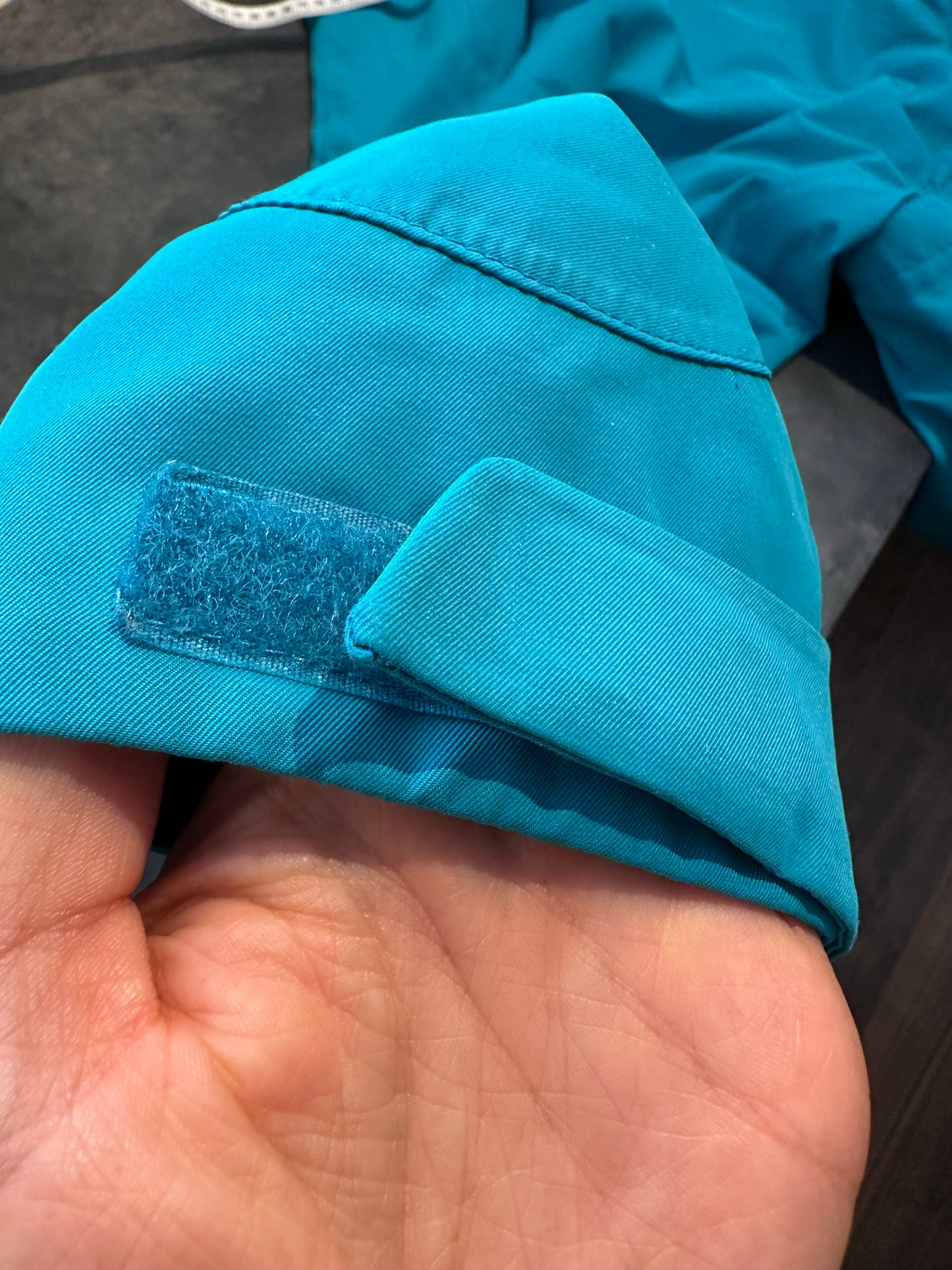 Regen Jacke von Vaude (L-XL Damen ) 3-lagig blau