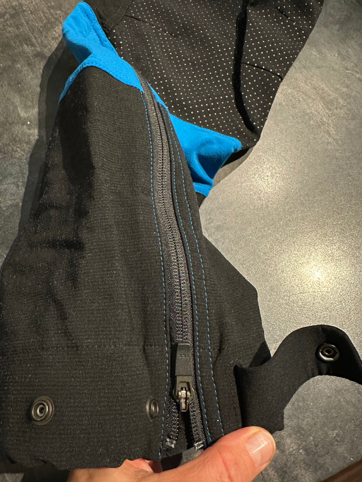 Ski Touren Hose Ortovox Merino (L Herren) blau