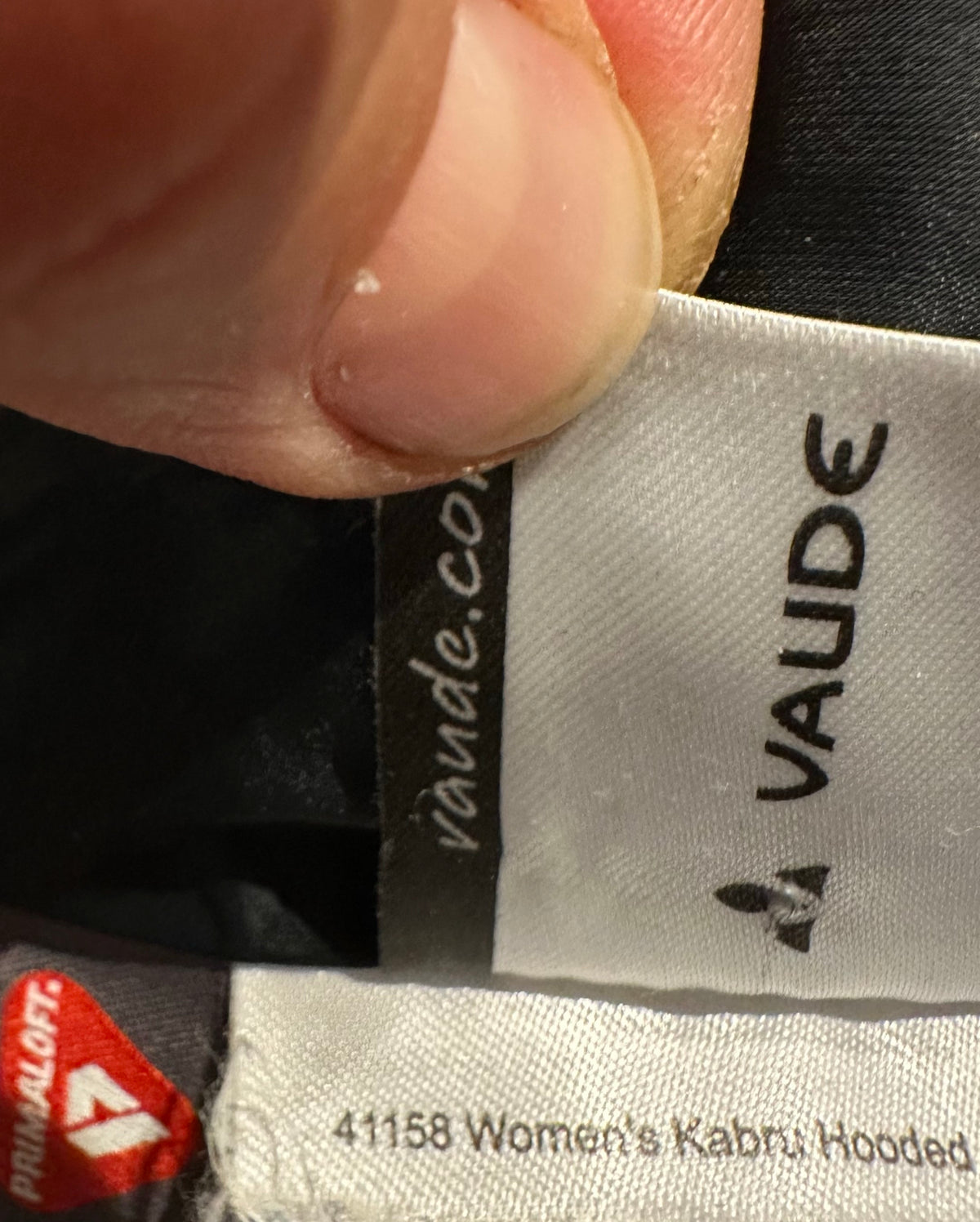 Daunen Jacke von Vaude (L Damen) Primaloft schwarz