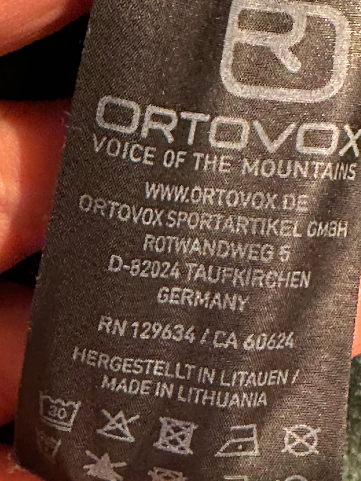 Ortovox Fleece Jacke (L Herren) Merino inside grün