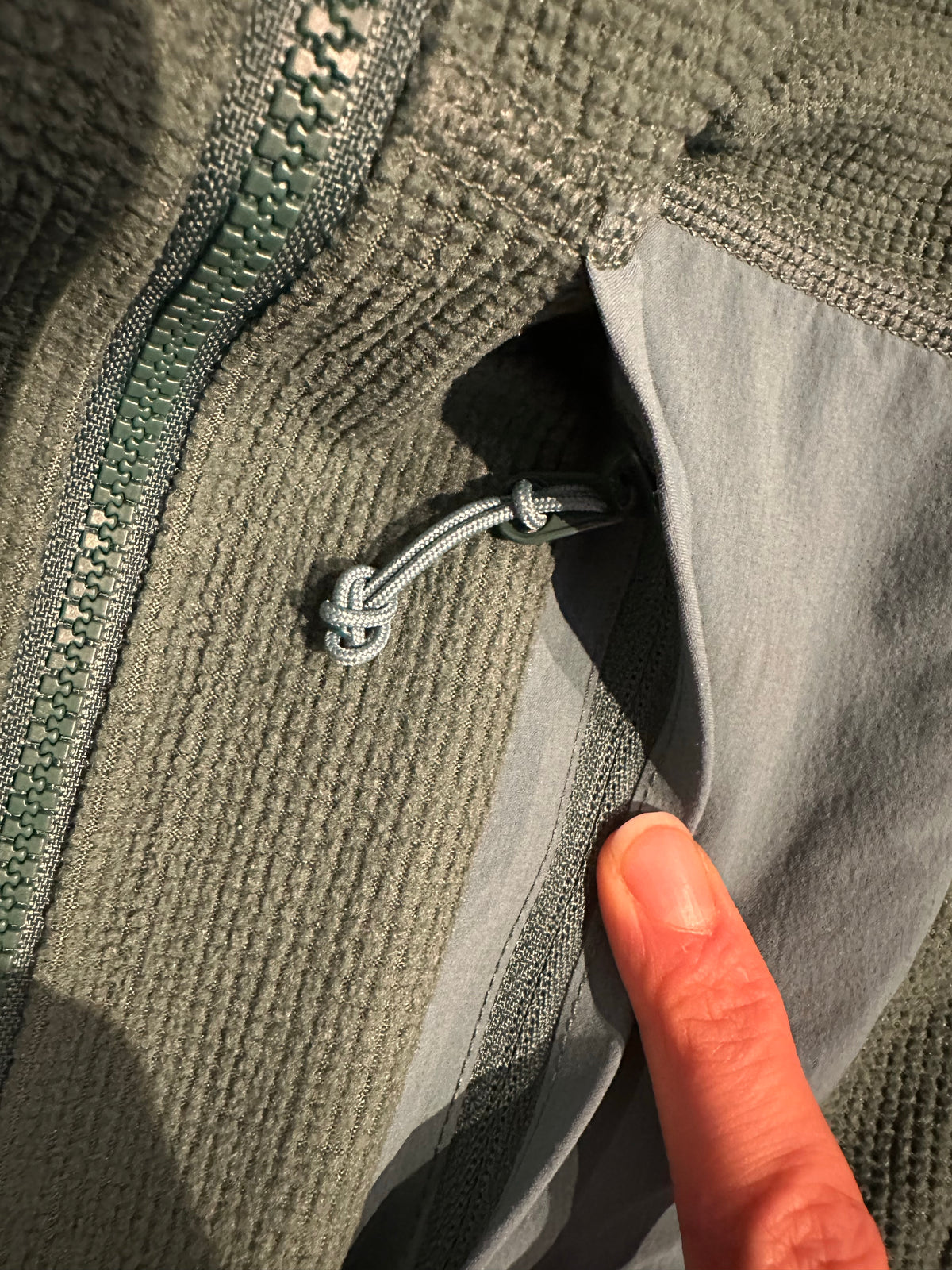 Fleecejacke Rab (M Damen) Zipper Hoodie grün
