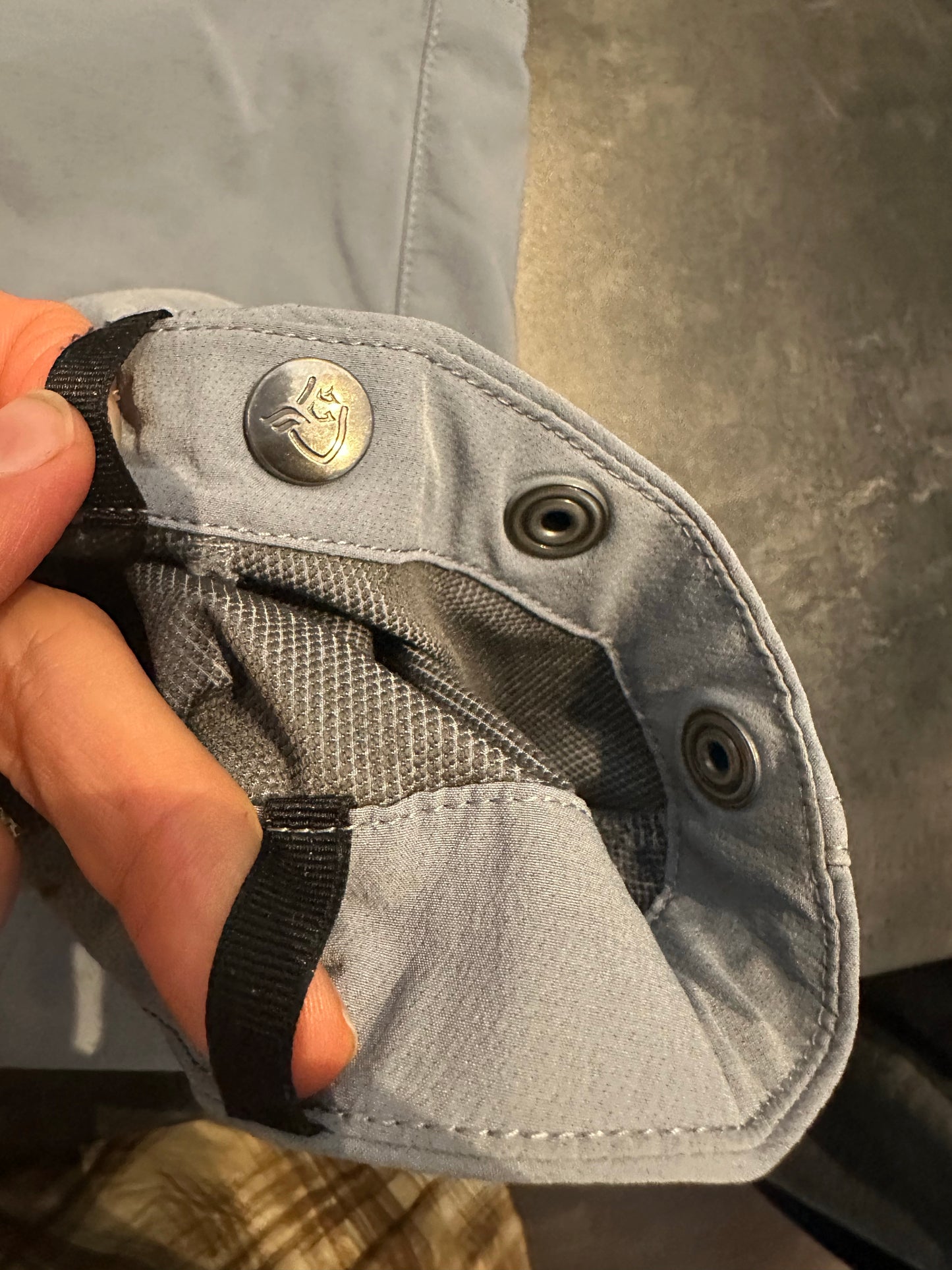Funktions- Hose von Norrøna (S Damen) Trekking Stretch wasserabweisend grau