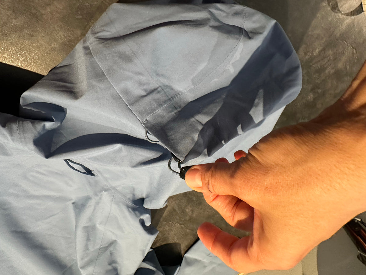 Hardshell Jacke Fjällräven (L Damen) hellblau