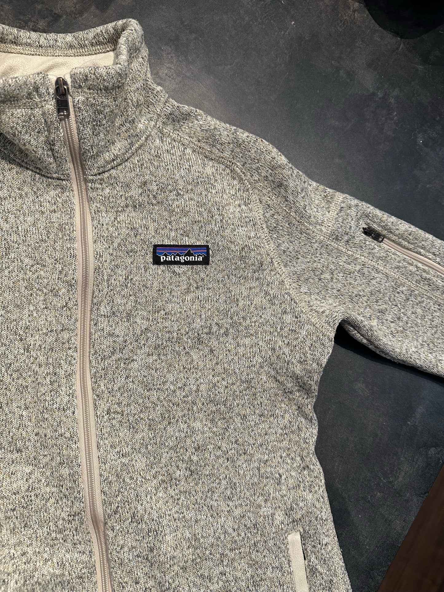 Patagonia Fleece Jacke (XS Damen) Better Sweater grau