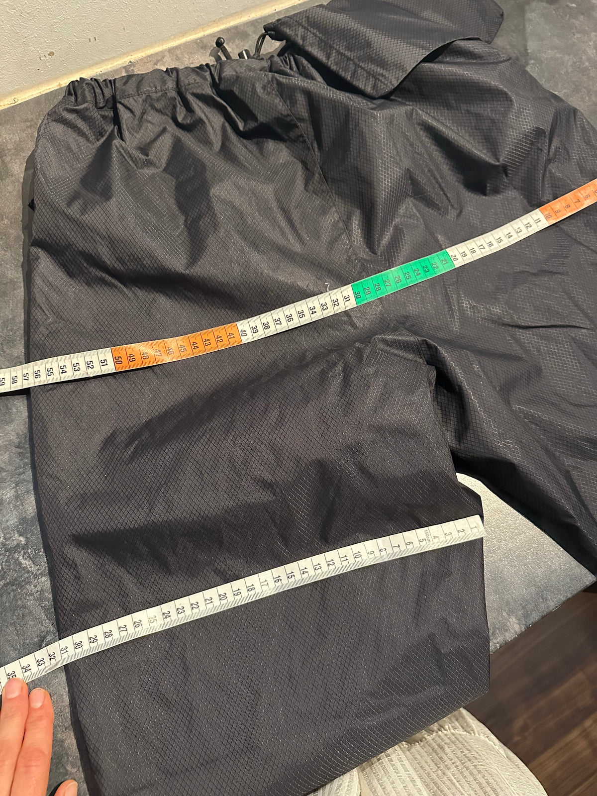 Regenhose von Vaude (M Herren) schwarz