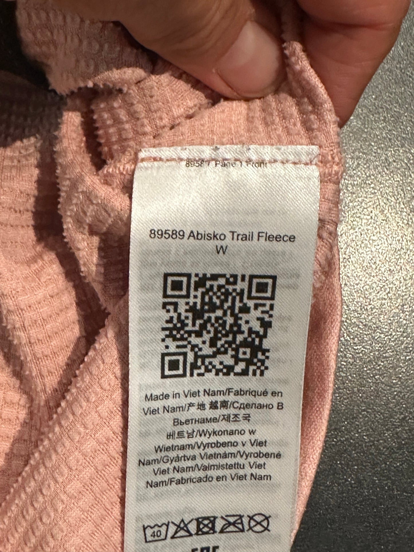 Fleece Jacke Fjällräven (M Damen) Zipper rose