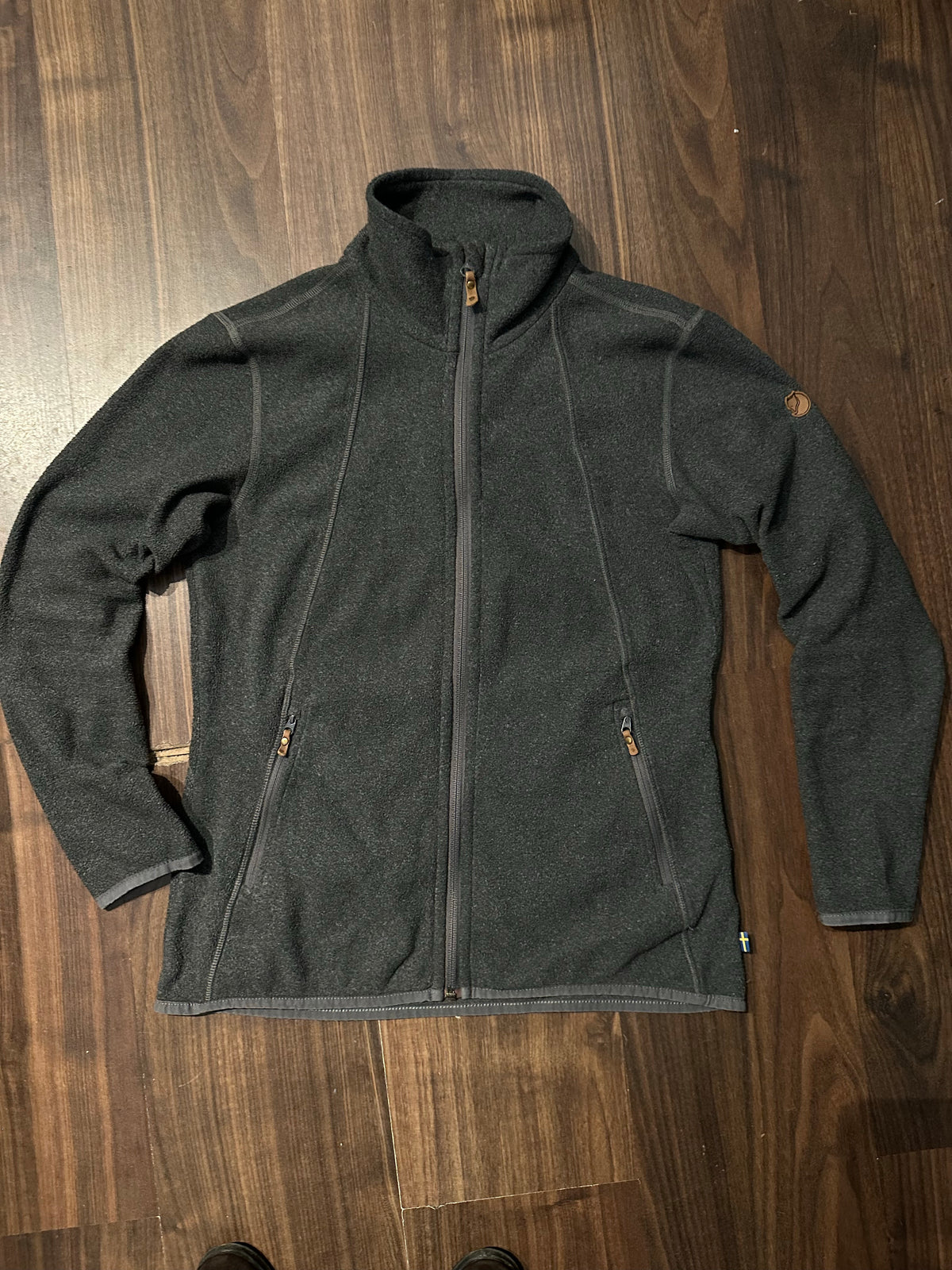 Fleece Jacke Fjällräven (XS Damen) grau
