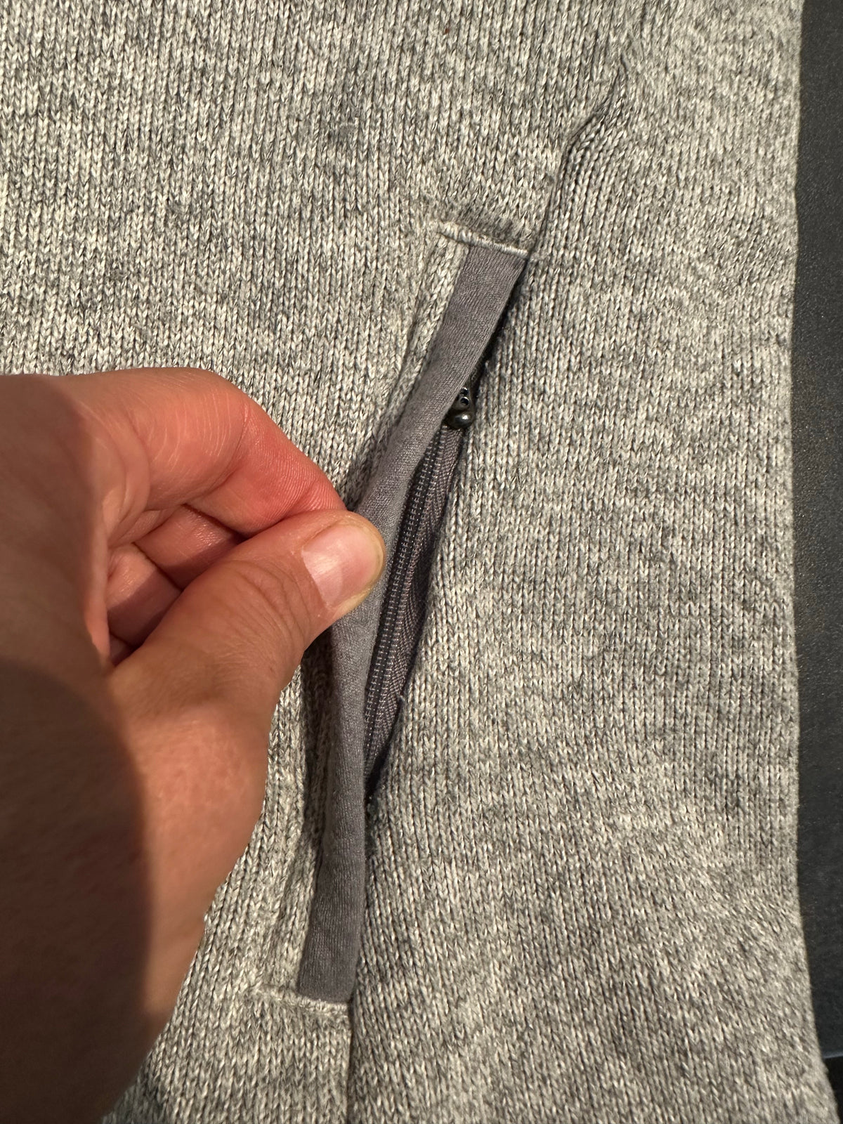 Patagonia Fleece Jacke (M Damen) Better Sweater grau