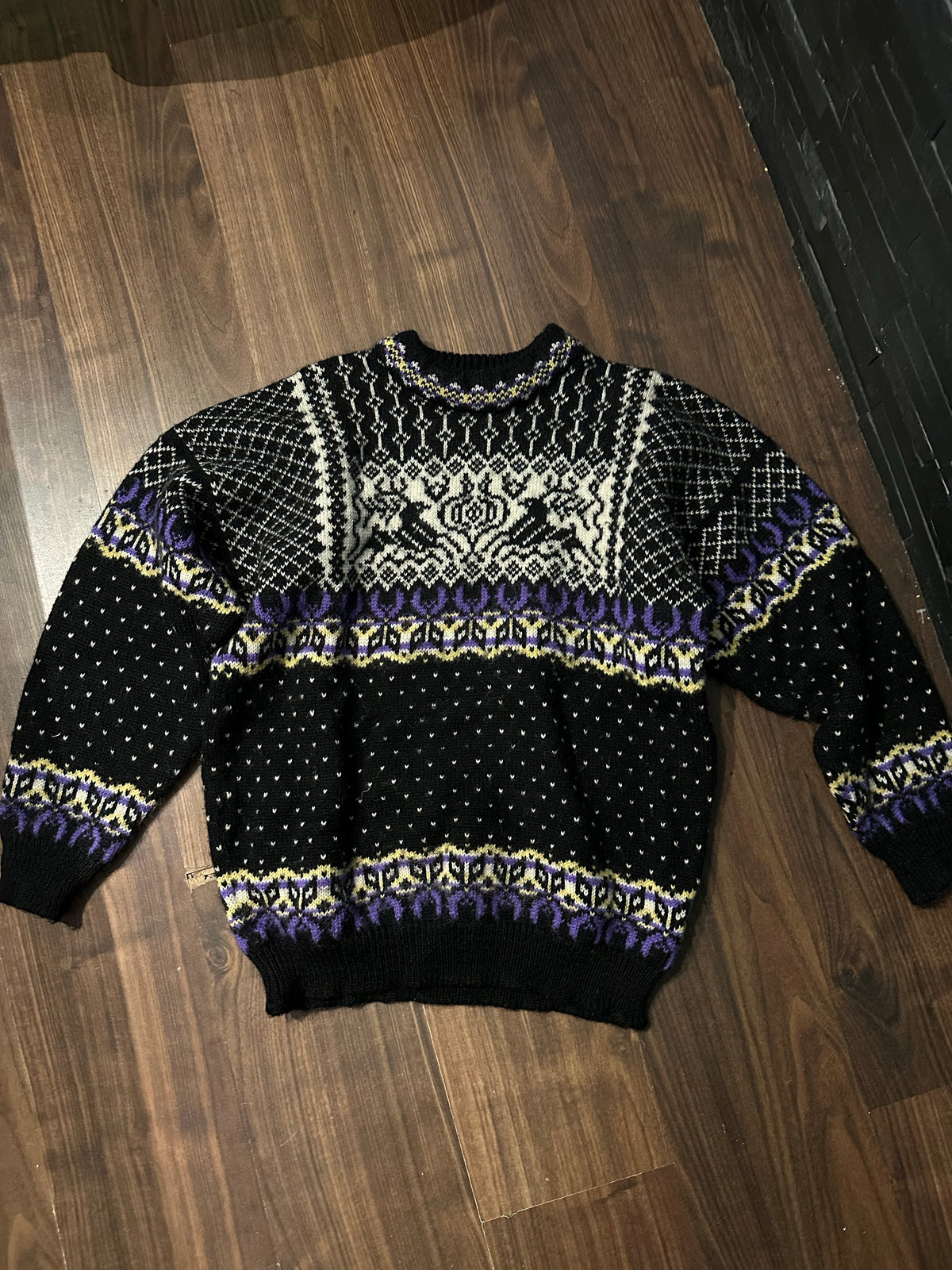 Strick Pullover Dale of Norway (L Damen) Wolle schwarz