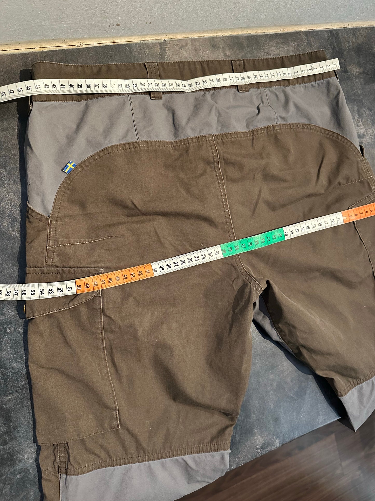 Hose von Fjällräven (M Herren) G-1000 blau braun