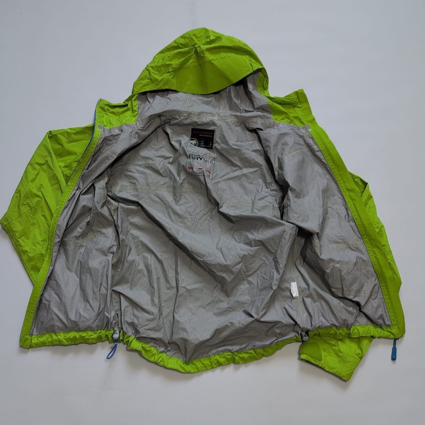 Regen Jacke Mammut (S Damen) 3-lagig neon grün wasserdicht