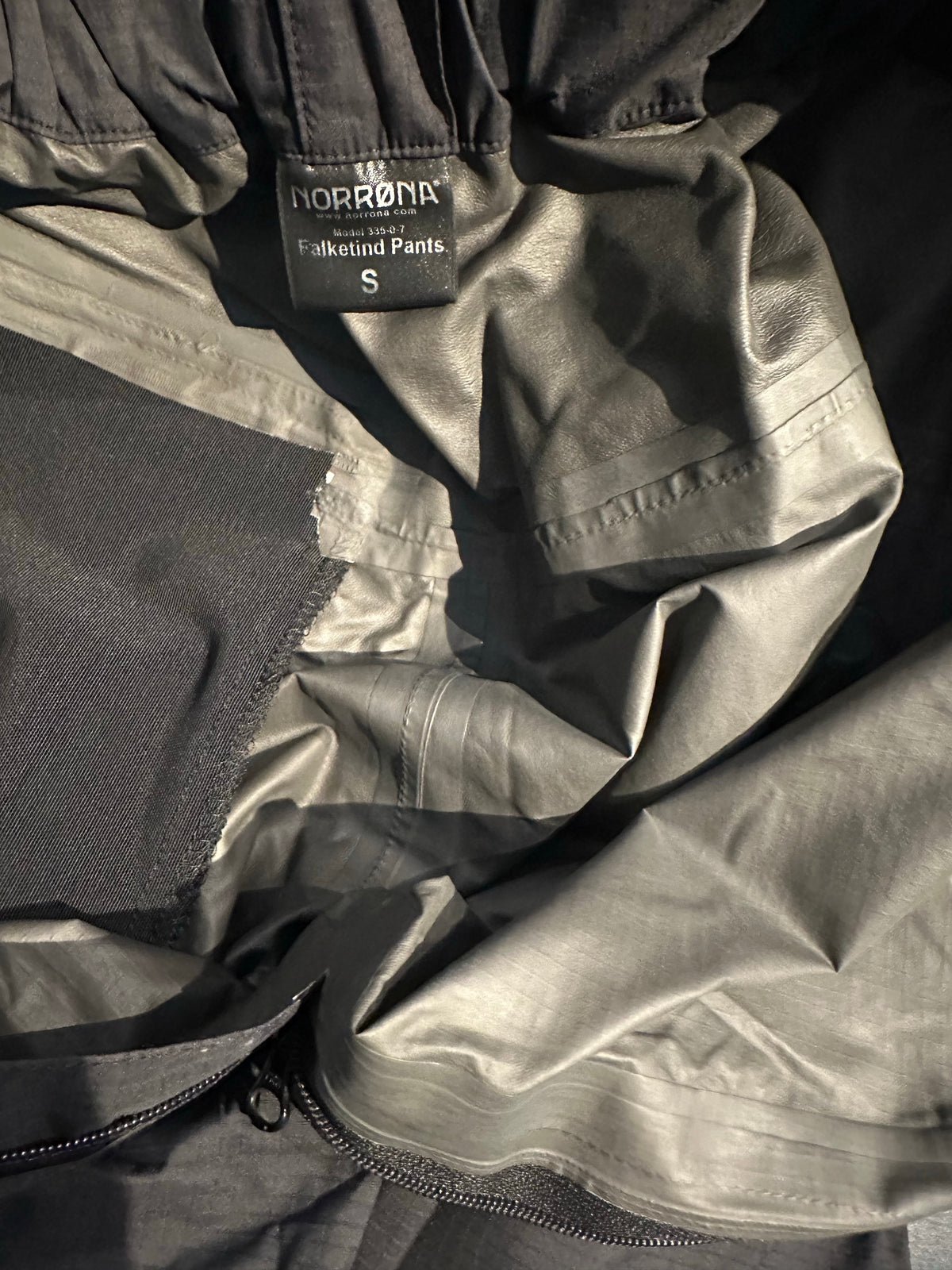 Hose von Norrøna (S Herren) GoreTex schwarz