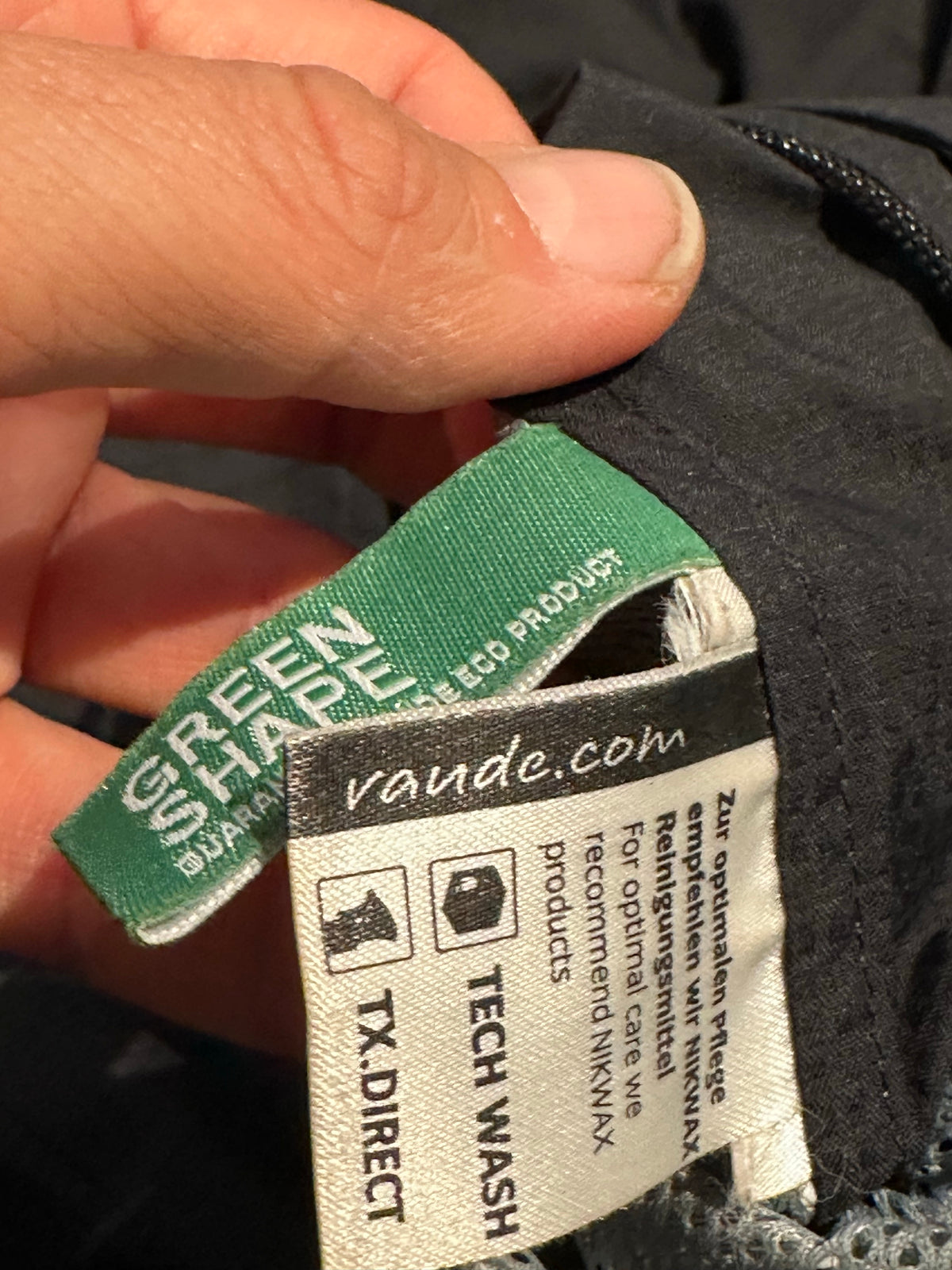 Outdoor Regen Jacke von Vaude (M Herren ) schwarz
