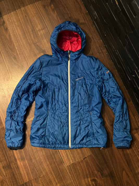 Jacke Ortovox (L Damen) Swisswool inside blau - wanderlich.com