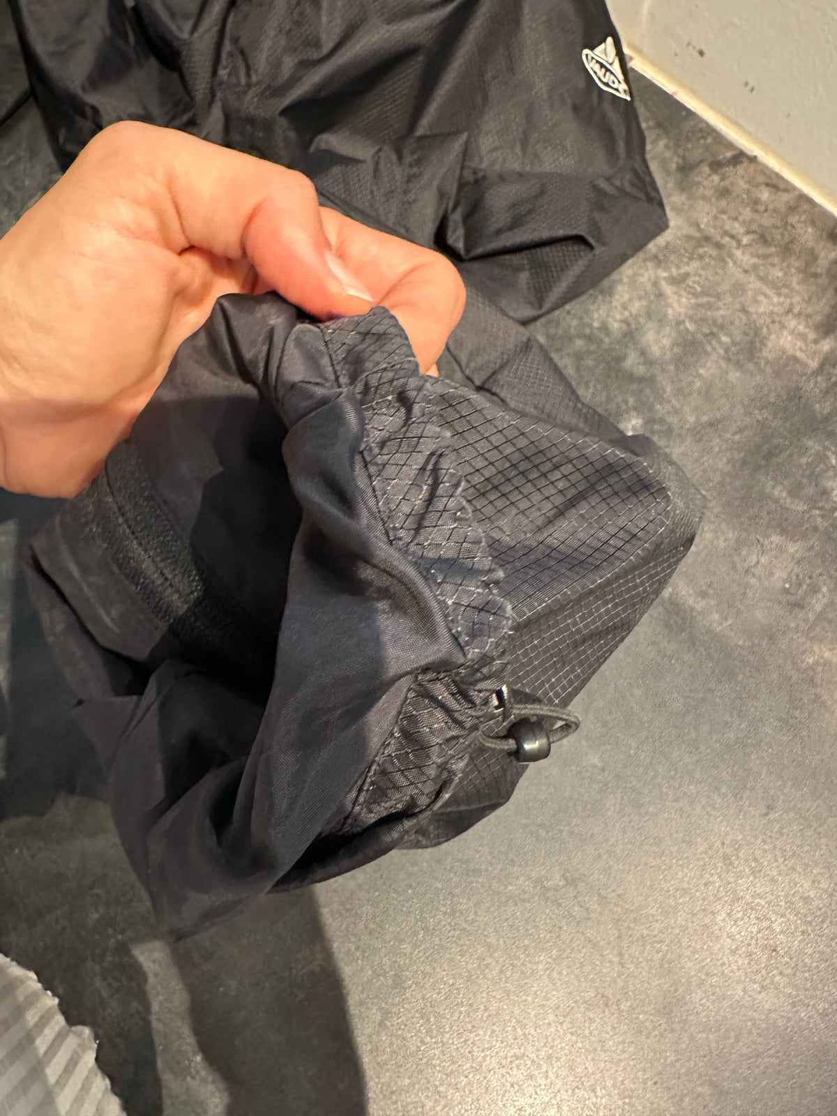 Regenhose von Vaude (M Herren) schwarz