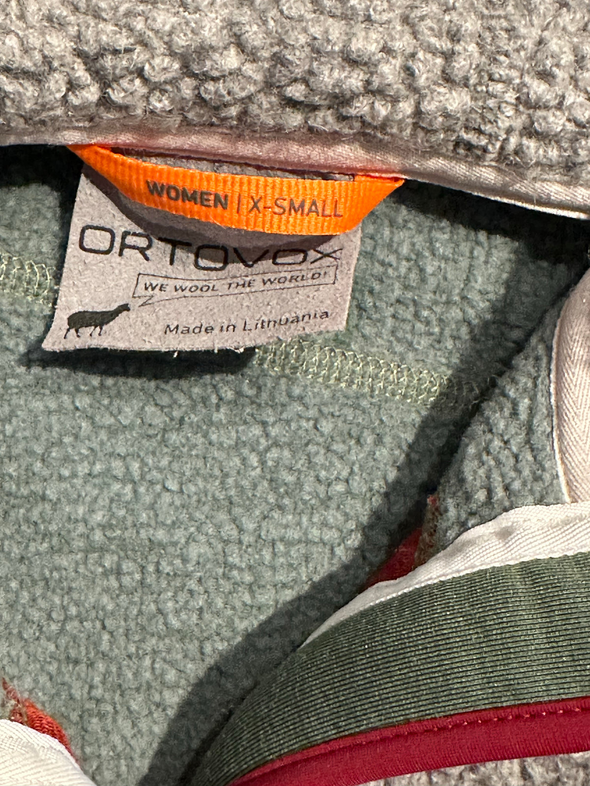 Ortovox Merino Zip Jacke (XS Damen) Kapuzenjacke grün