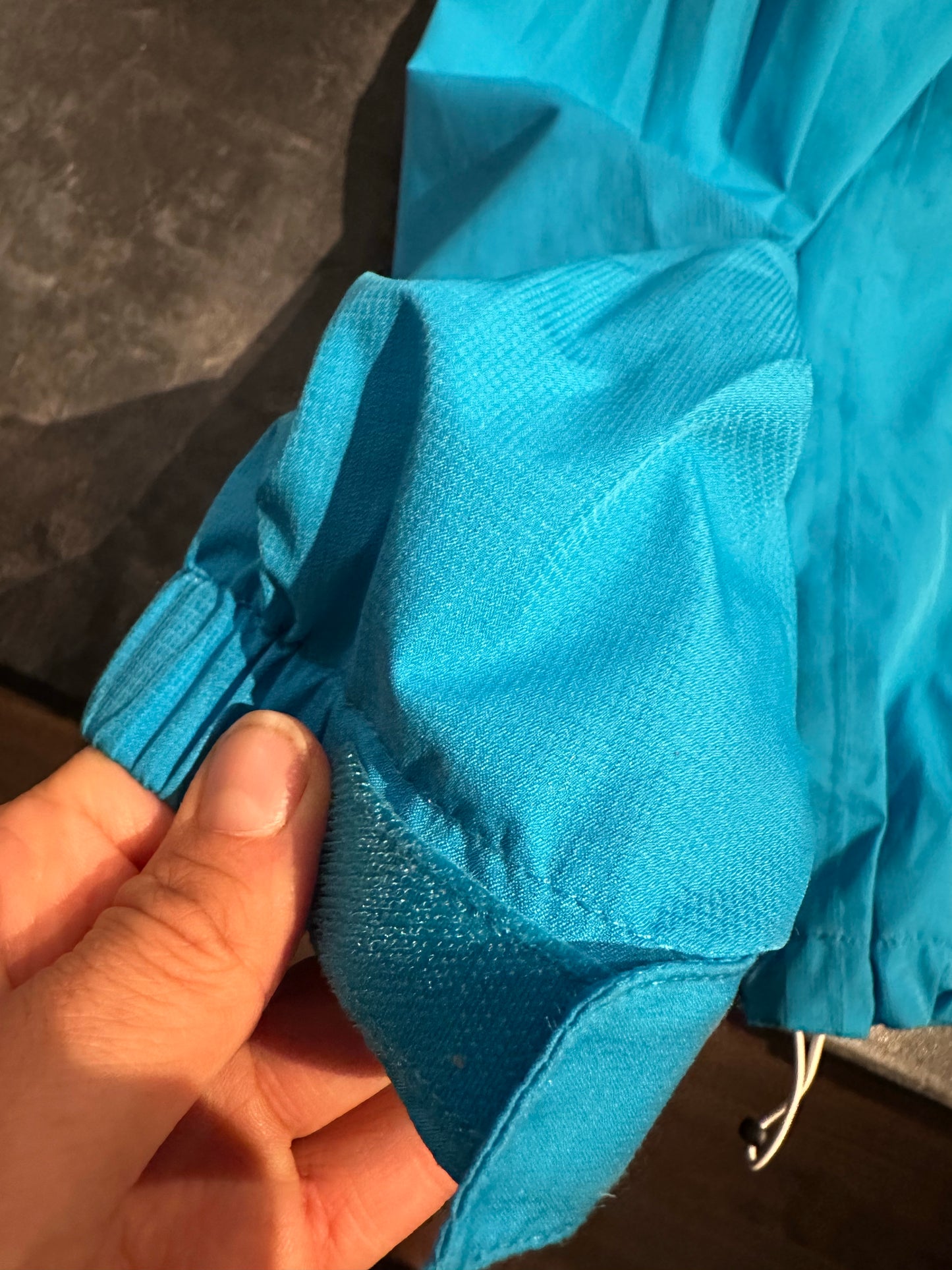 Regen Jacke von Vaude (M-L Damen ) 3-lagig blau