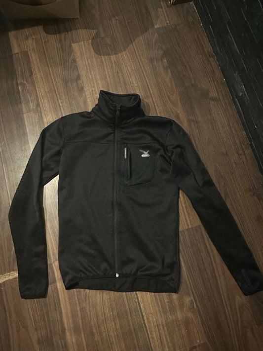 Fleece Jacke von Salewa (L Herren) Zipper schwarz